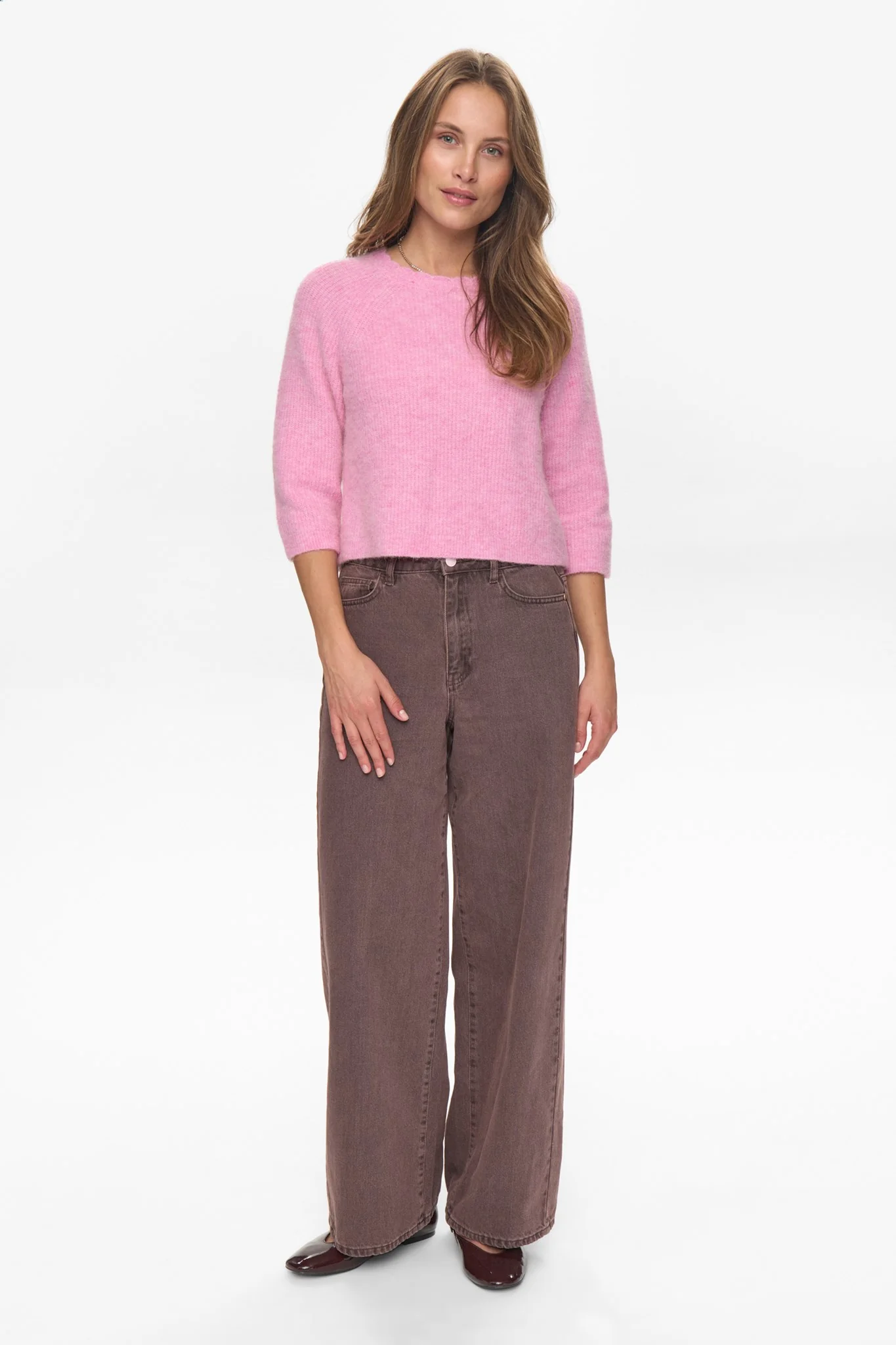 NURIETTE SELMA RIB PULLOVER  - LILAC SACHET - Image 3