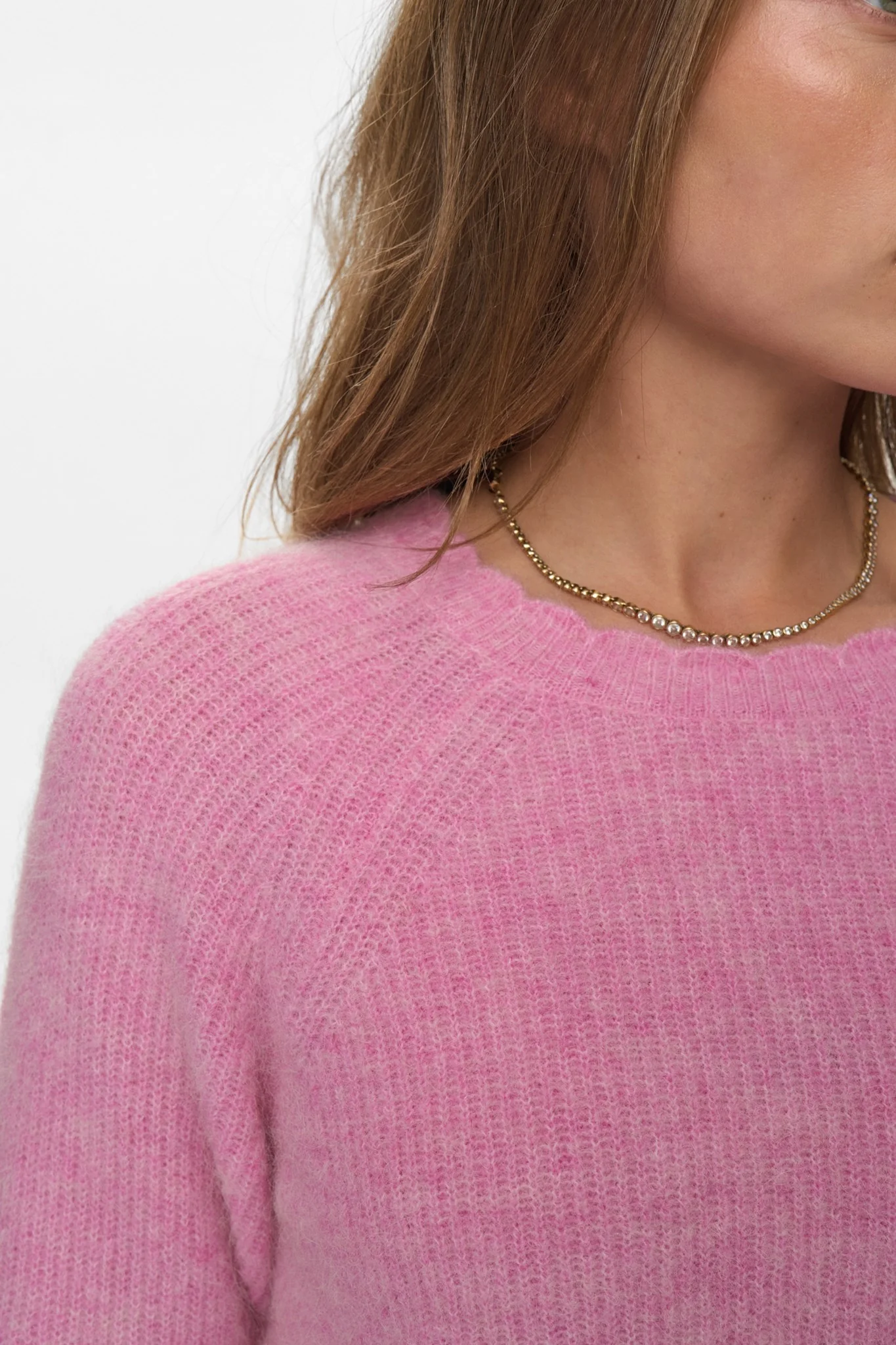 NURIETTE SELMA RIB PULLOVER  - LILAC SACHET - Image 4