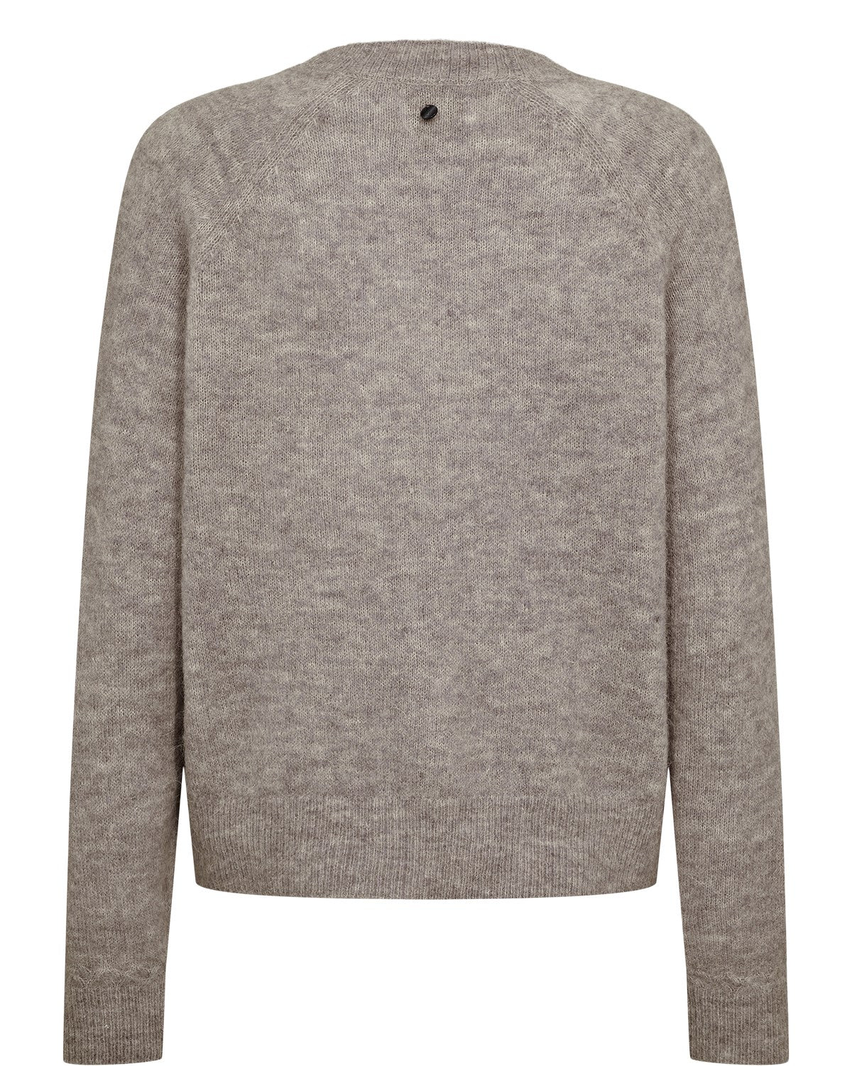 NURIETTE V-NECK CARDIGAN - Taupe Gray - Image 7