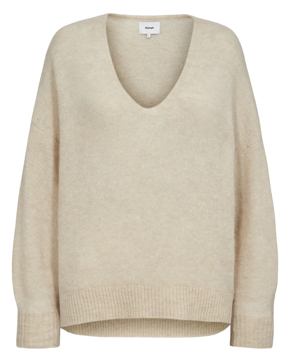 NURIETTE V-NECK PULLOVER  - Gray Morn - Image 6