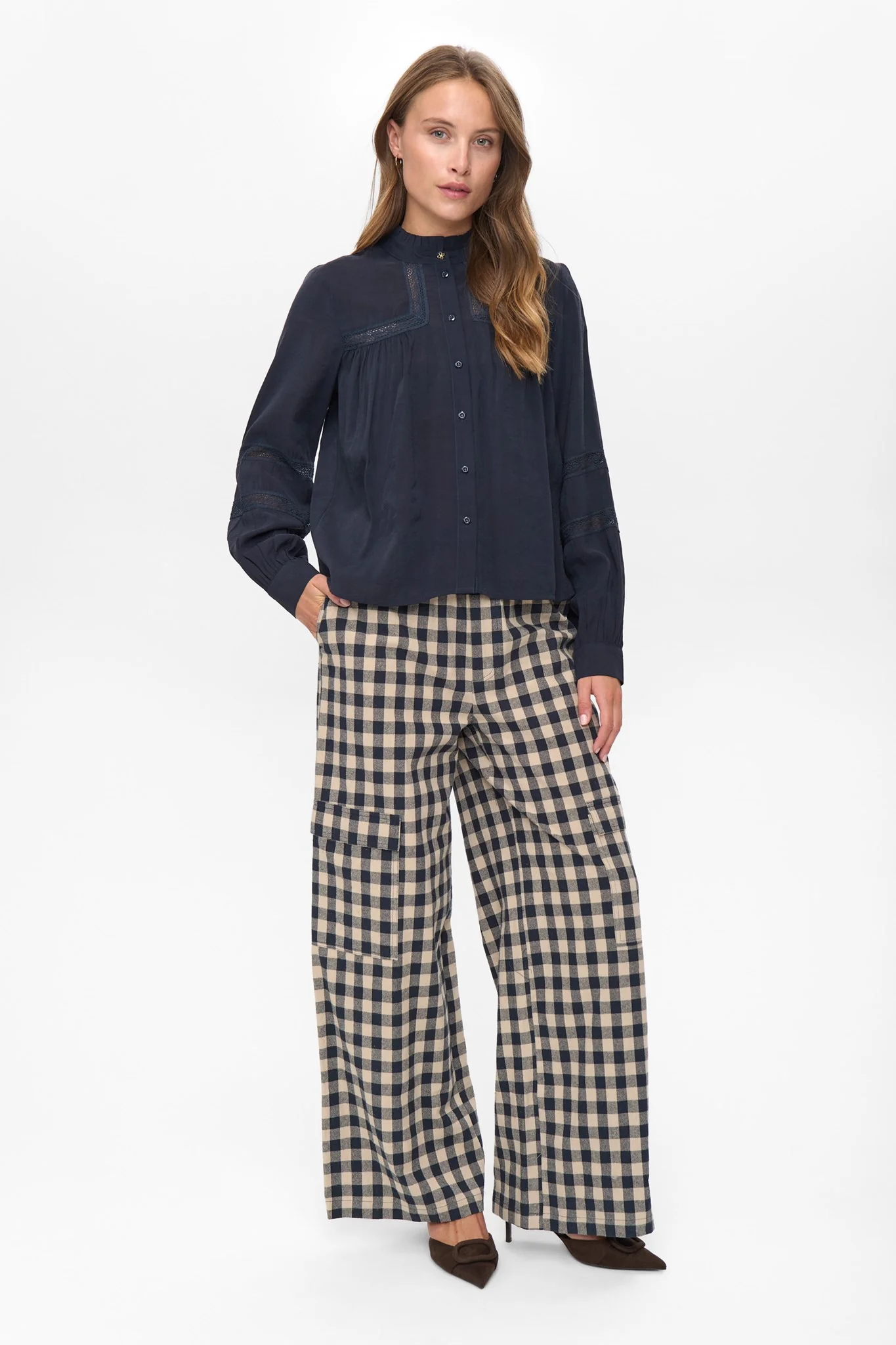 NURIKA SHIRT - Dark Sapphire - Image 3
