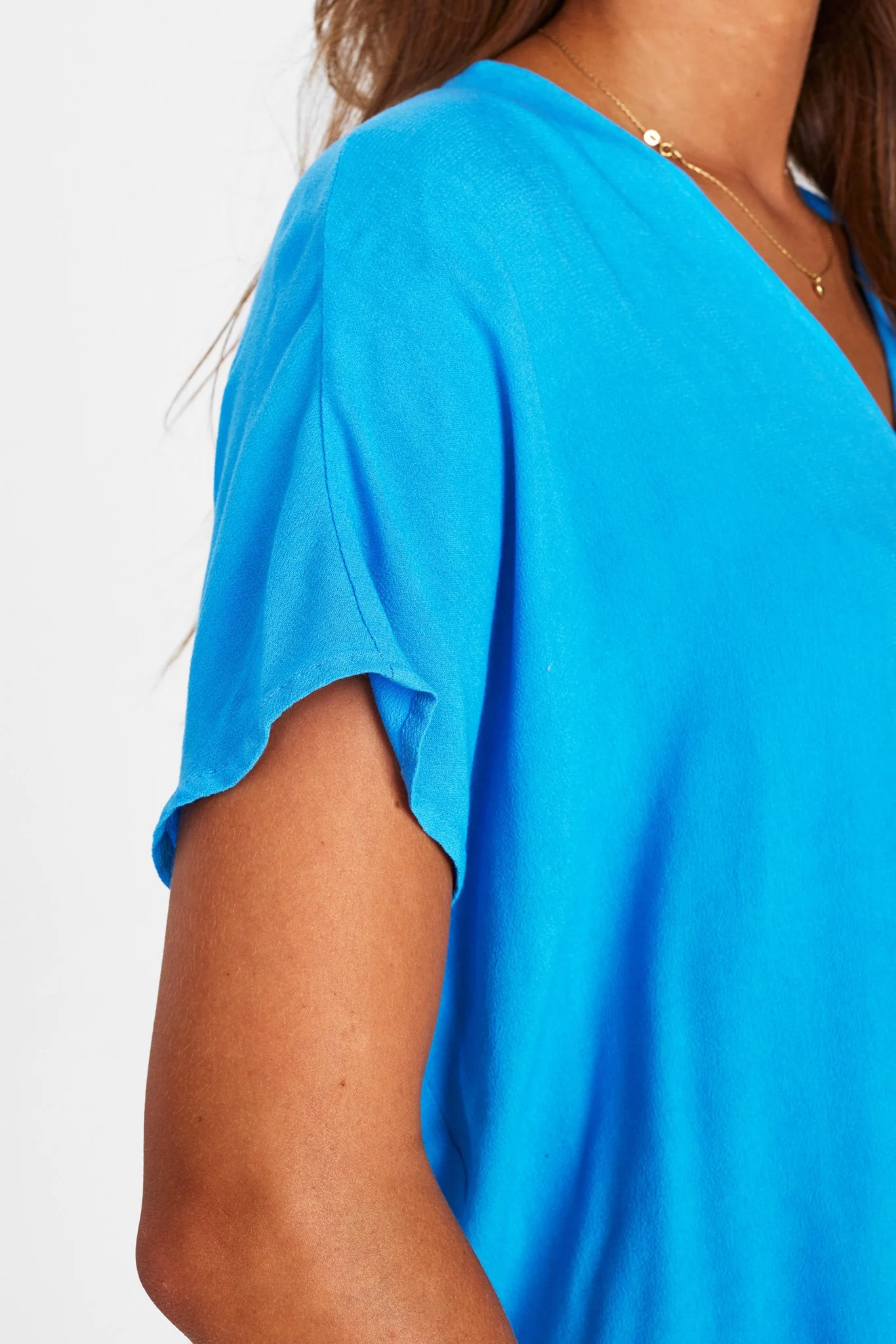 NURIKKA BLOUSE - Bonnie Blue - Image 5