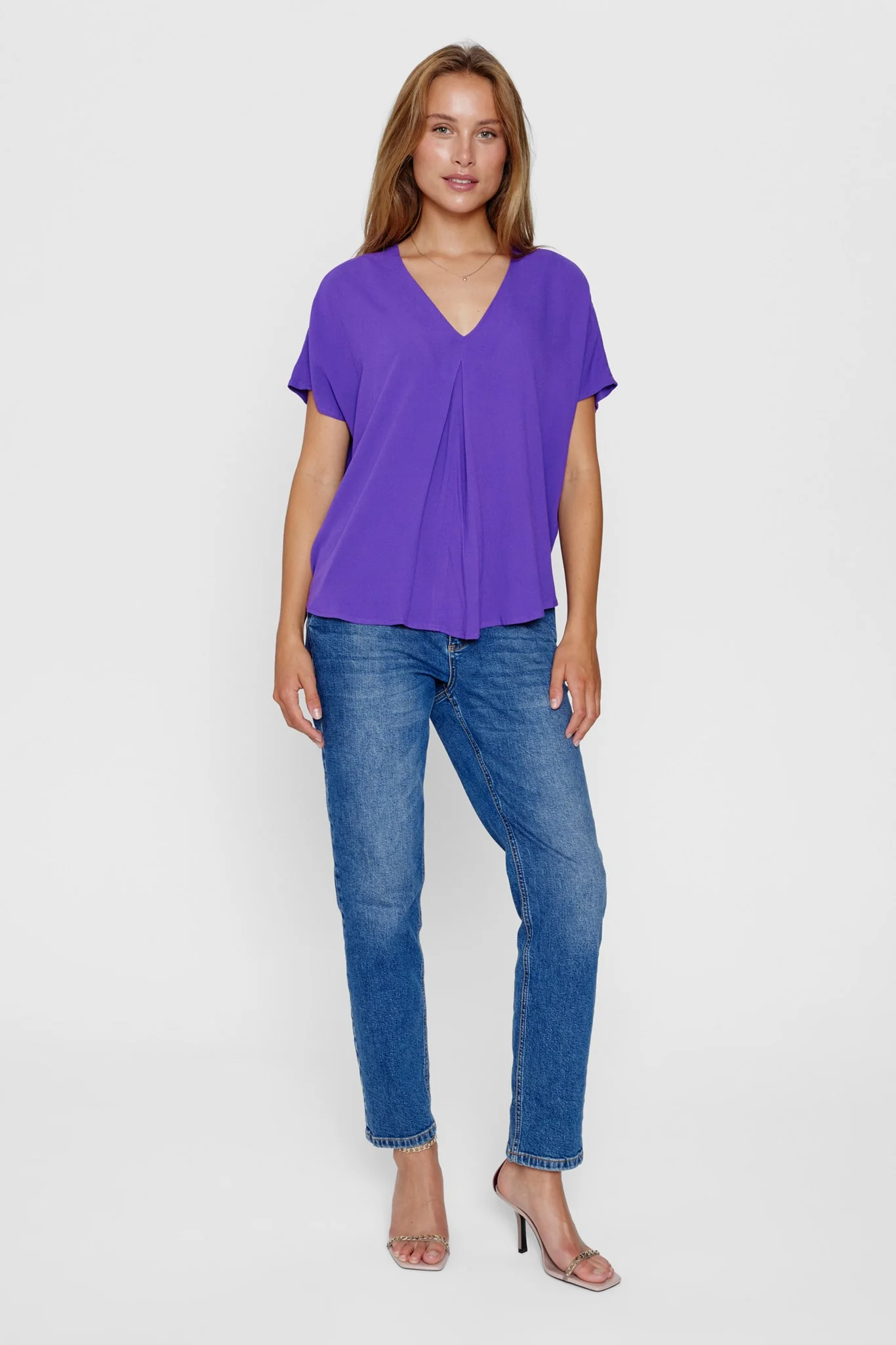 NURIKKA BLOUSE - Tillandsia Purple - Image 3