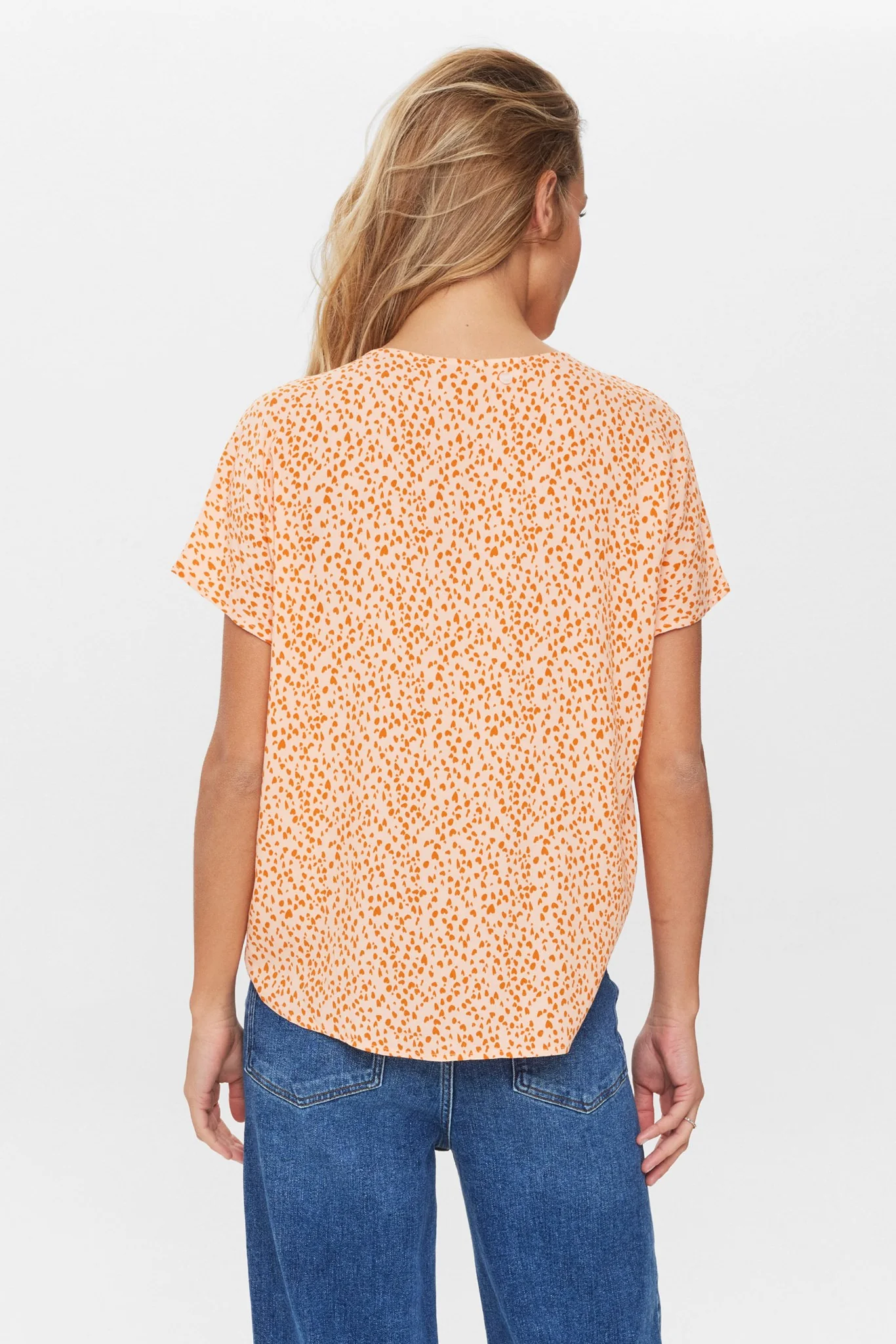 NURIKKA LYDIA BLOUSE  - Peach Melba - Image 2