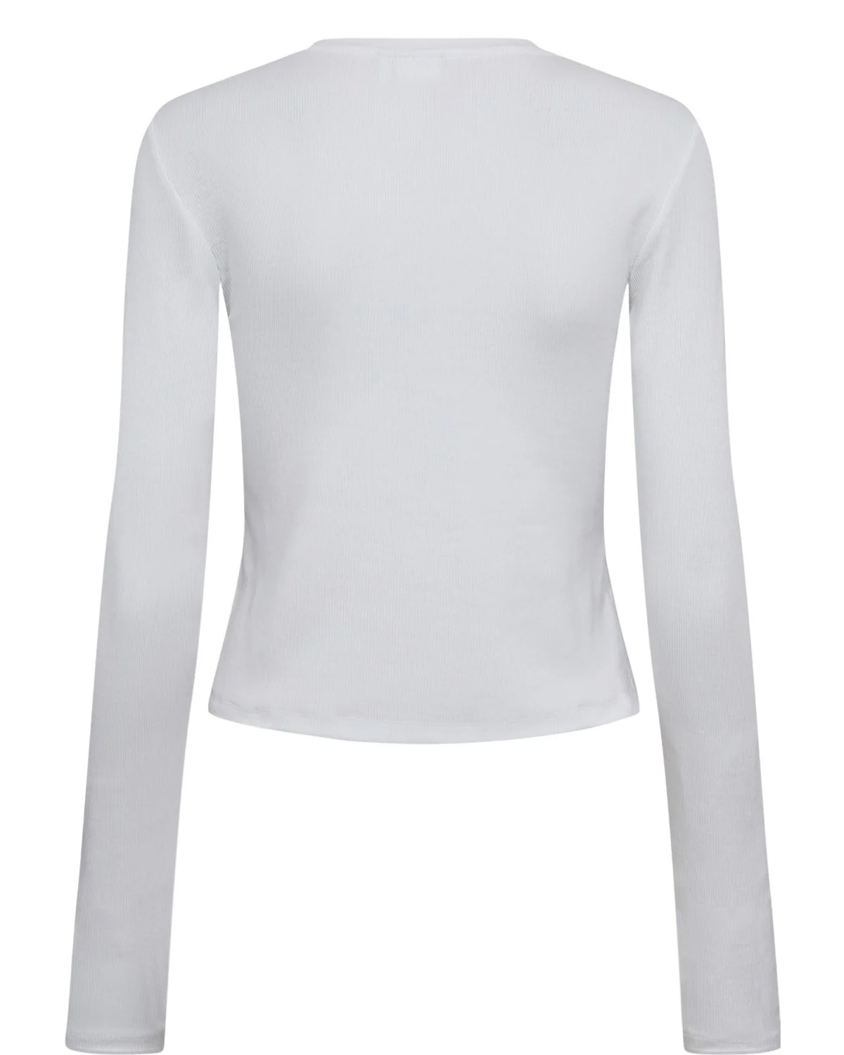 NURILEY LS CROPPED TEE - Bright White - Image 7