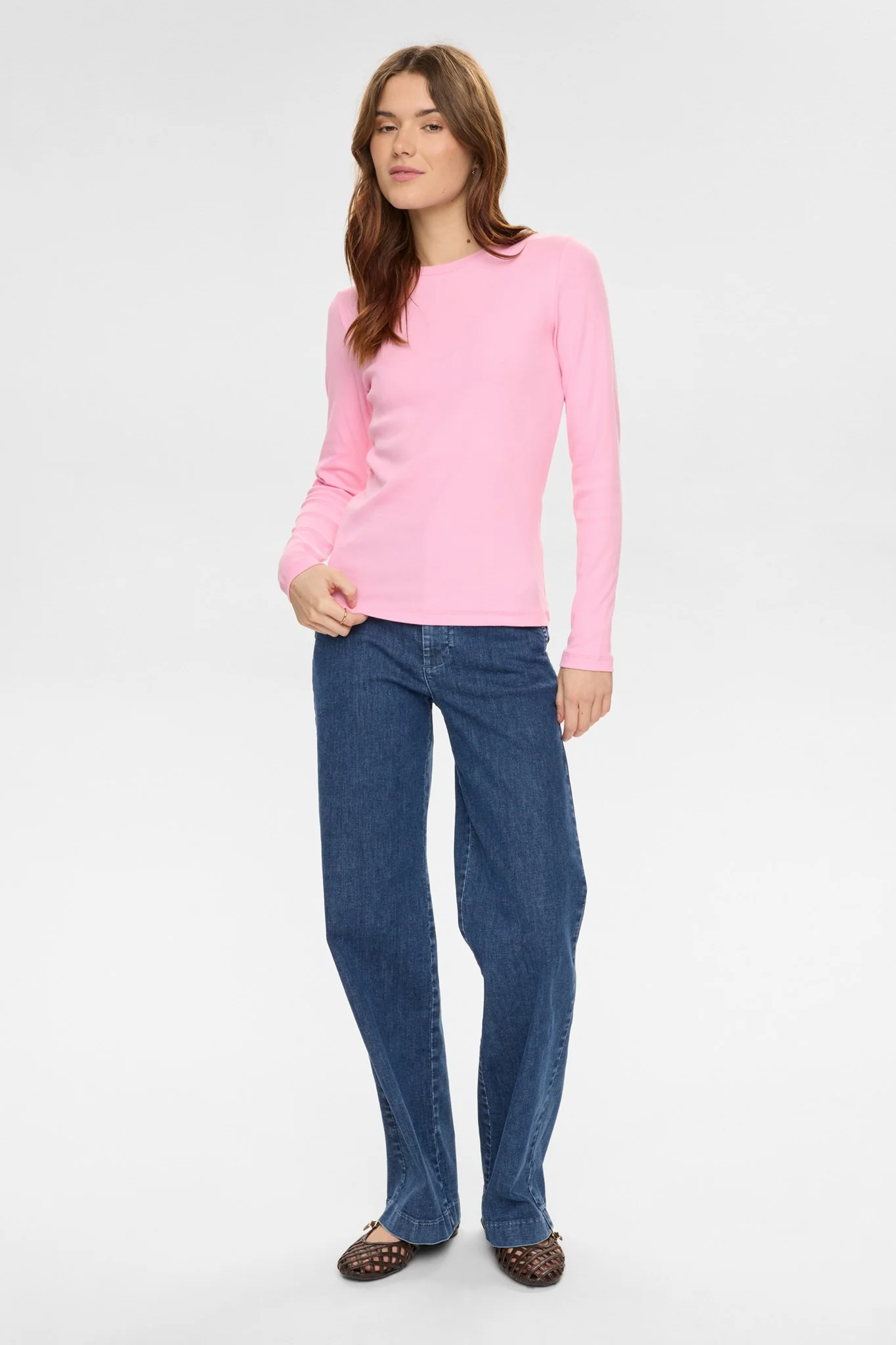 NURILEY LS TEE - Prism Pink - Image 3