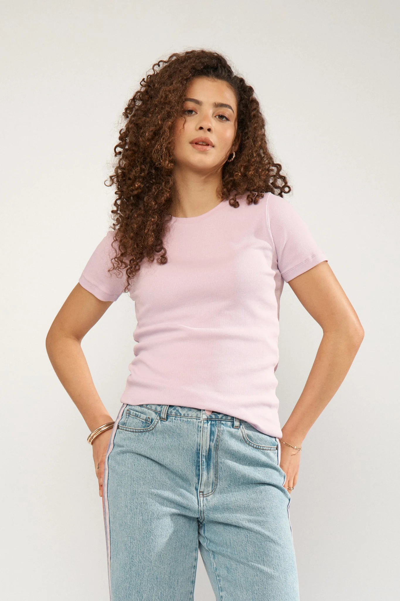 NURILEY SS TEE - Orchid Bloom