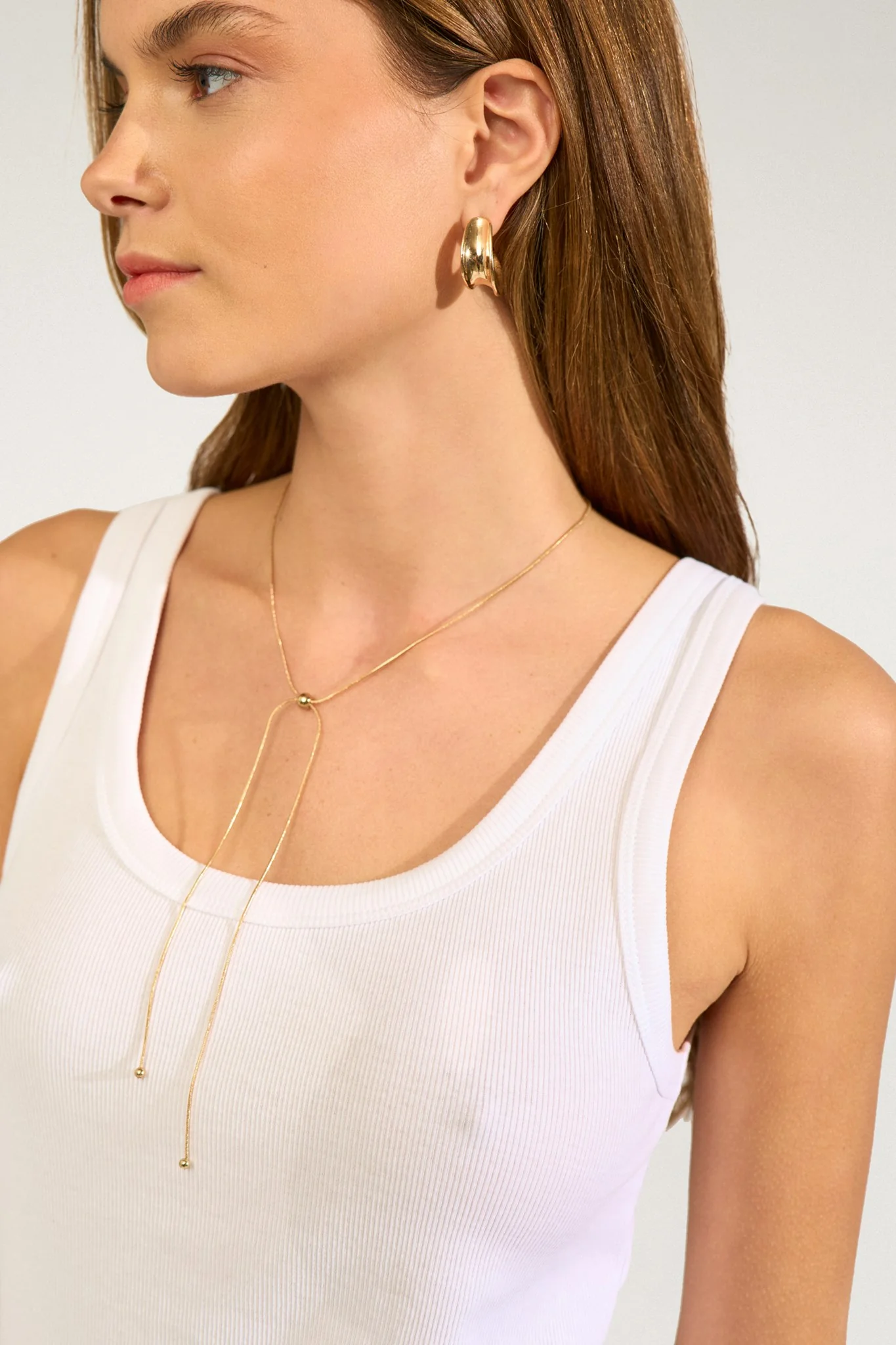 NURILEY TANK TOP - Bright White - Image 5
