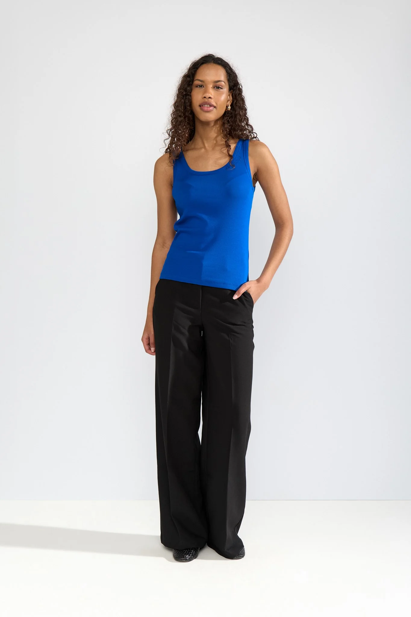 NURILEY TANK TOP - Clematis Blue - Image 3