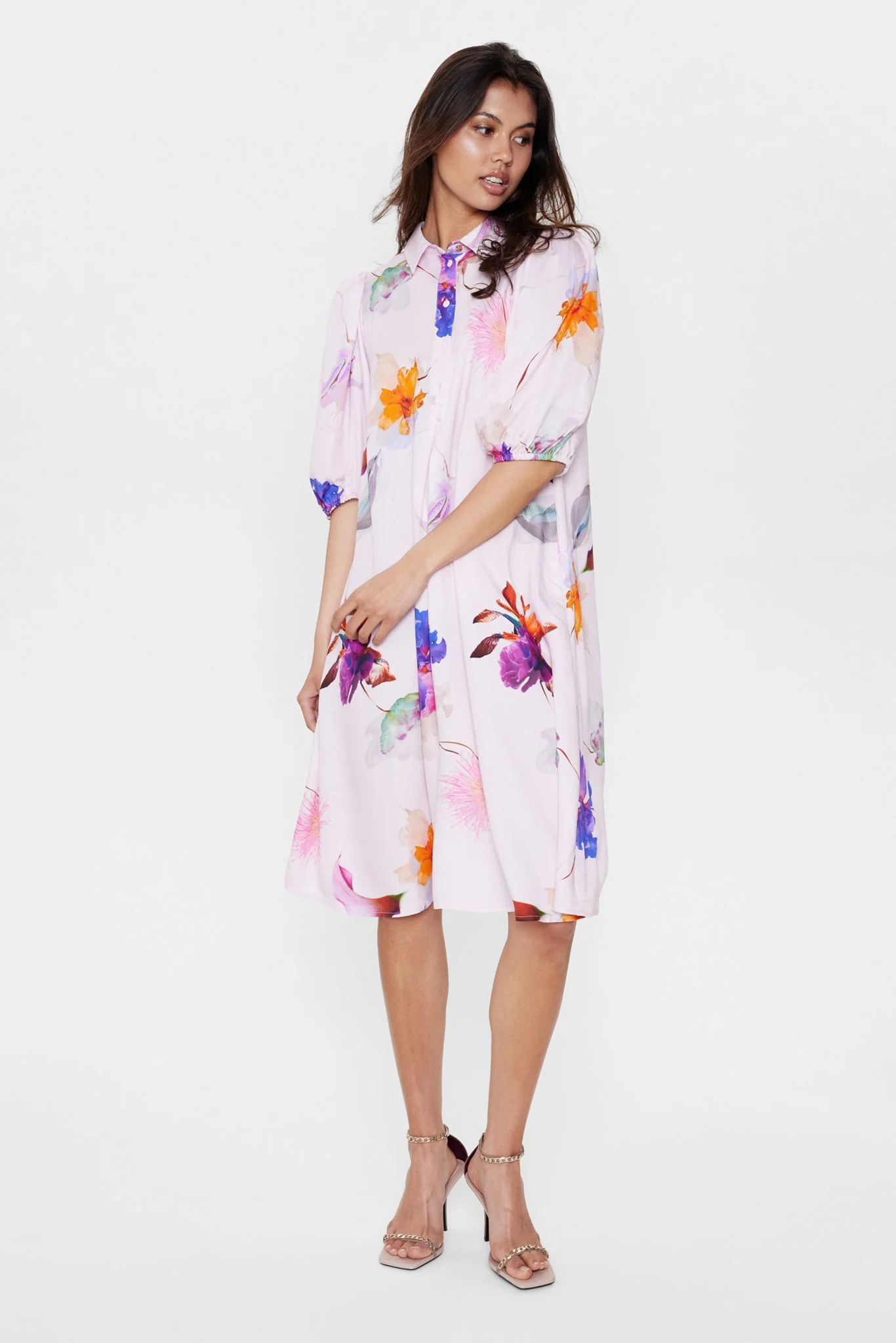 NURITA DRESS  - Lilac Snow - Image 3