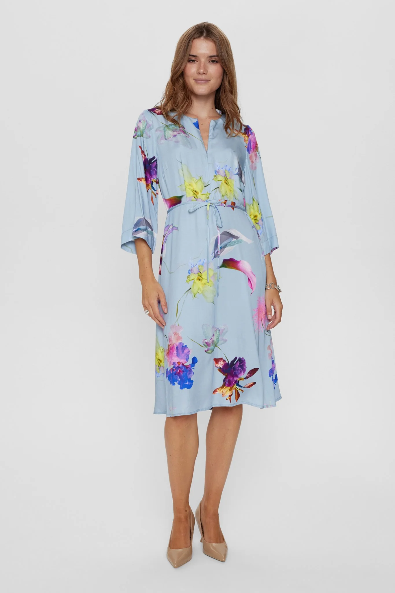 NURITA NEW DRESS - Blue Fog - Image 3