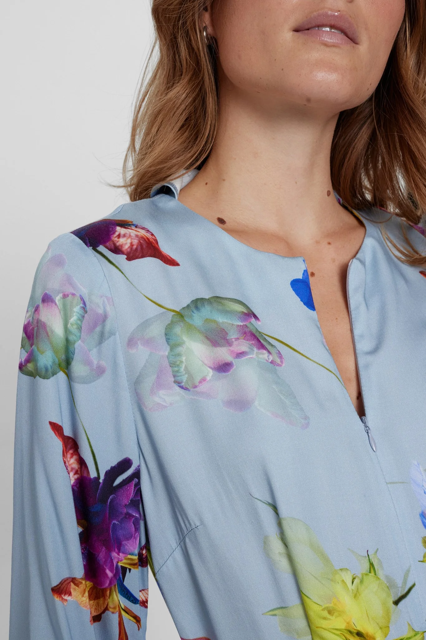 NURITA NEW DRESS - Blue Fog - Image 5