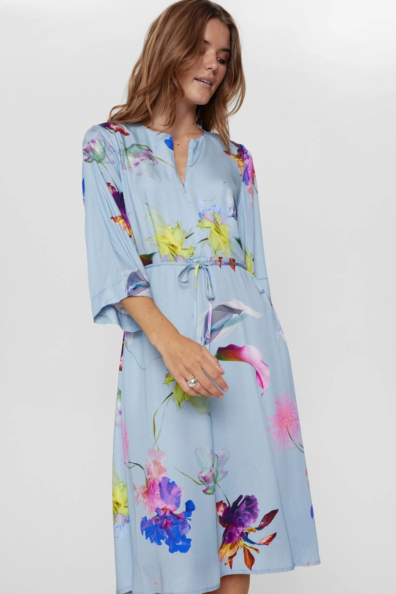 NURITA NEW DRESS - Blue Fog - Image 6