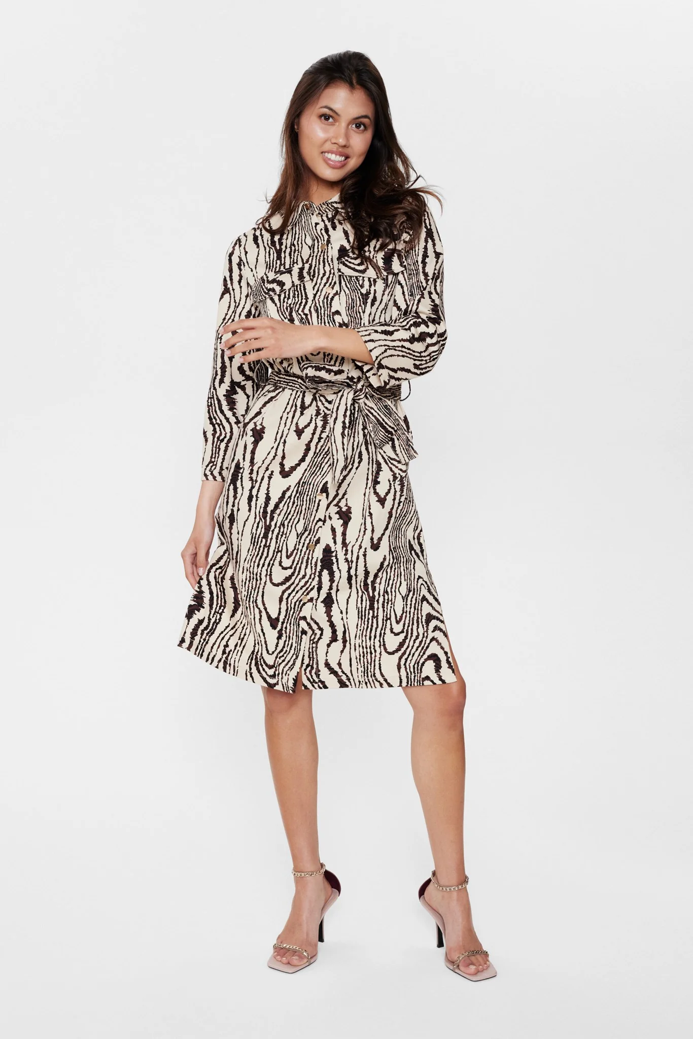 NUROBERTA DRESS - Oyster Gray - Image 3