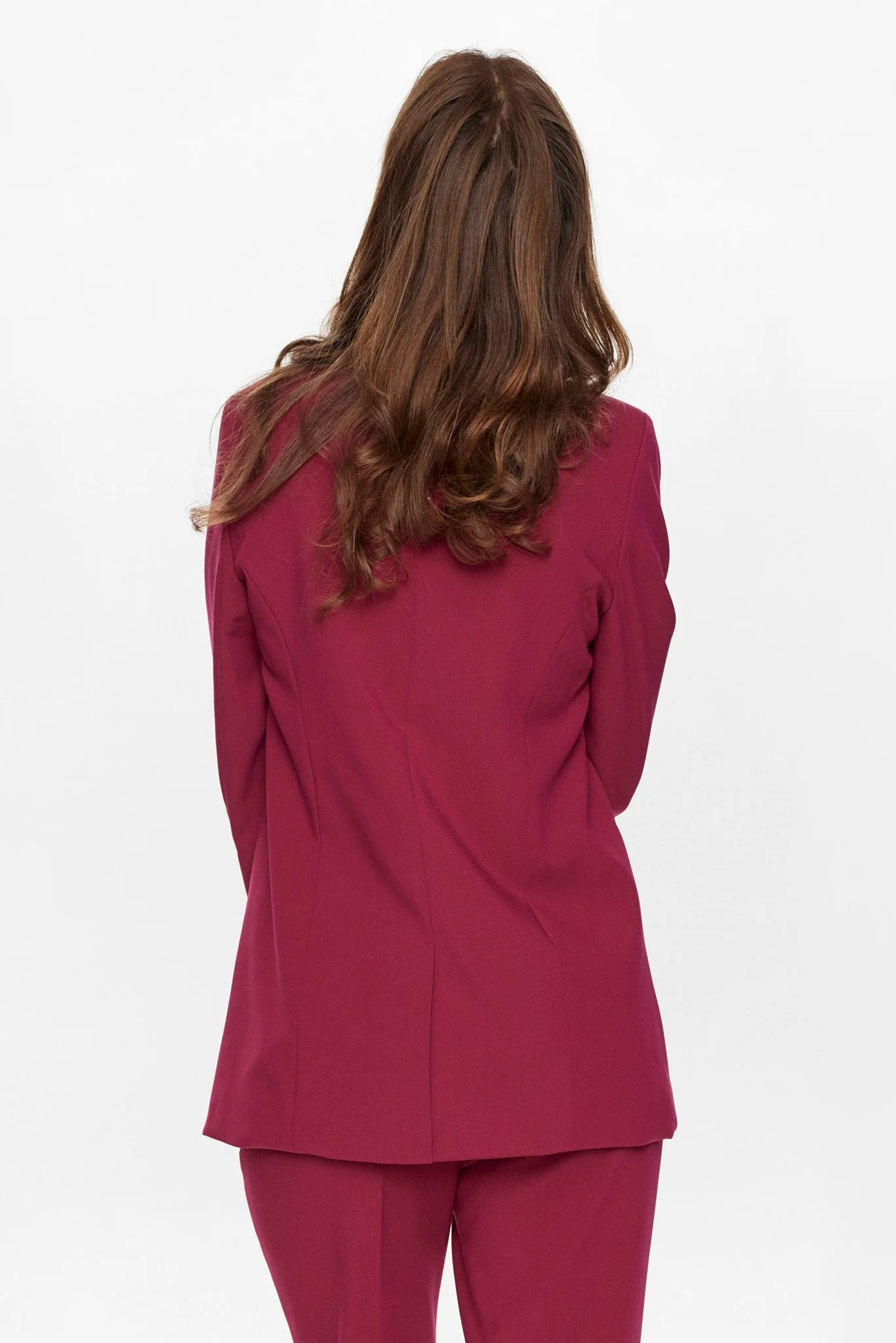 NURONJA BLAZER  - Beet Red - Image 2