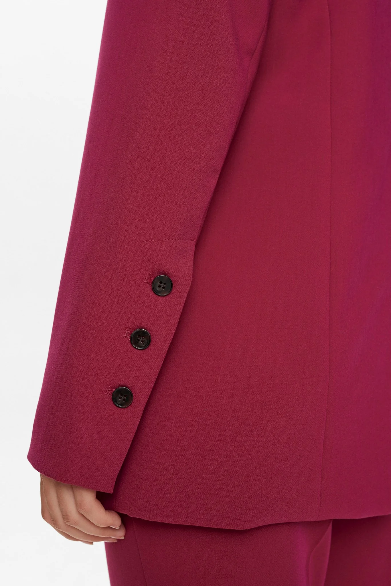 NURONJA BLAZER  - Beet Red - Image 4