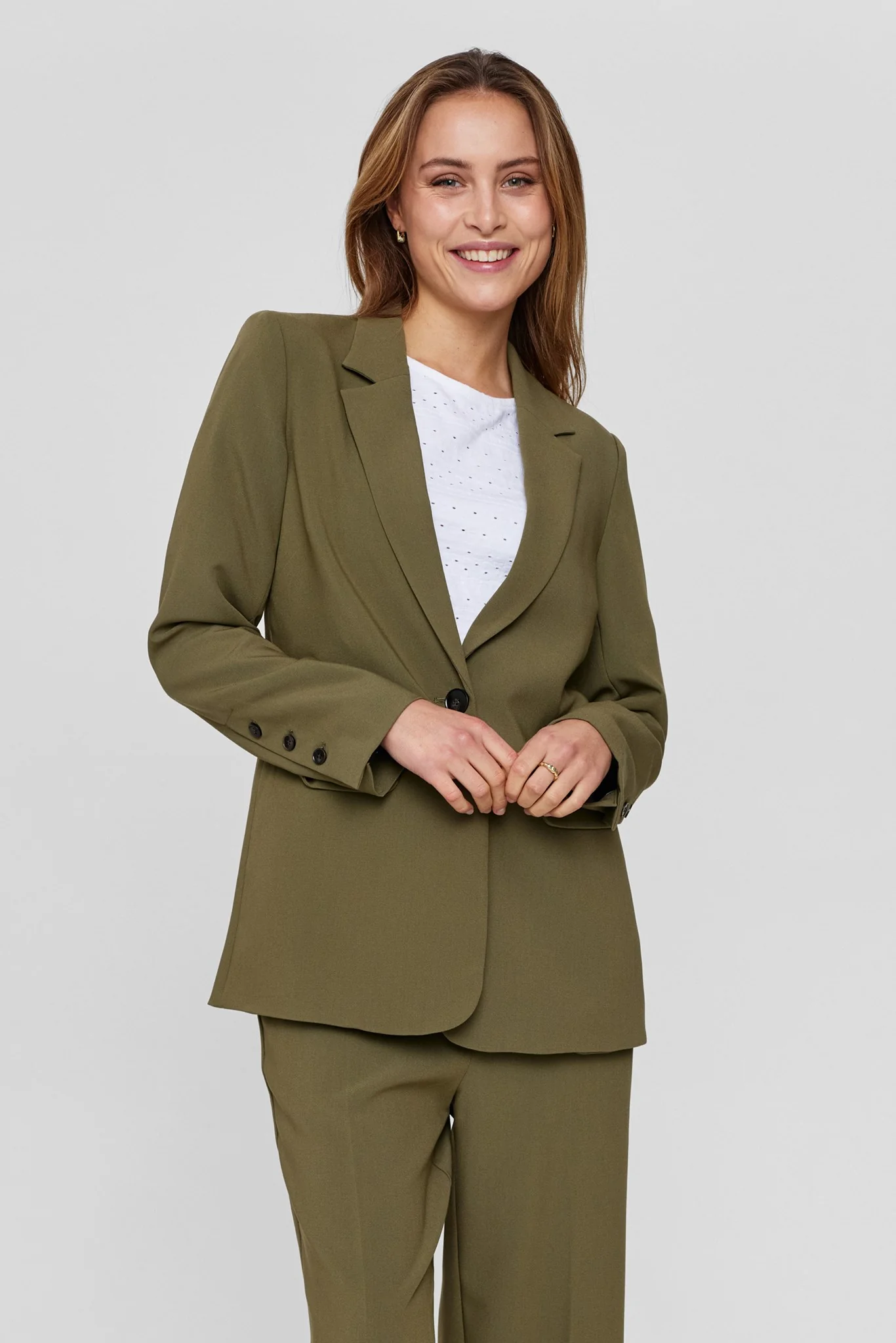 NURONJA BLAZER - Ivy Green