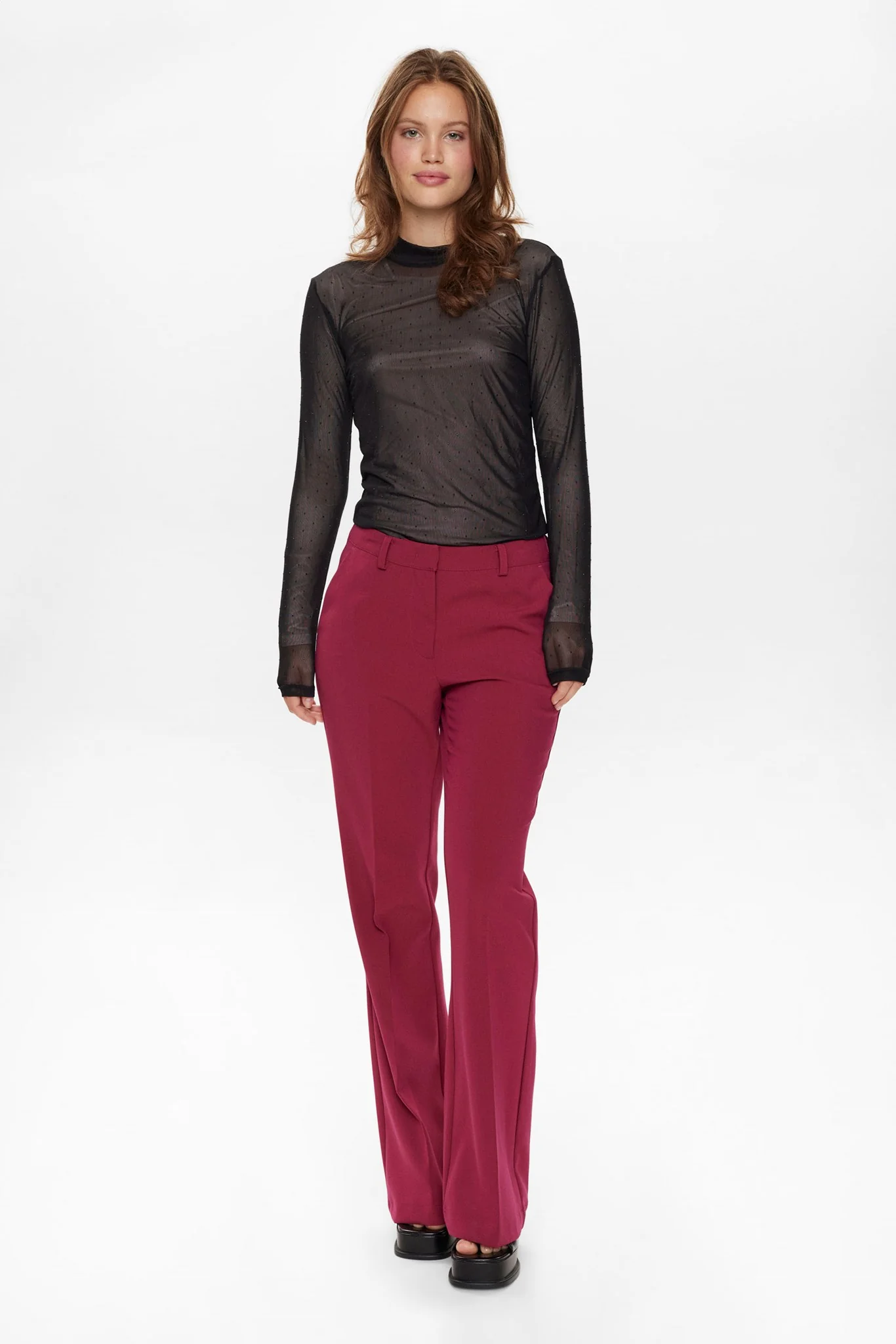 NURONJA KENDALL PANT - Beet Red - Image 3