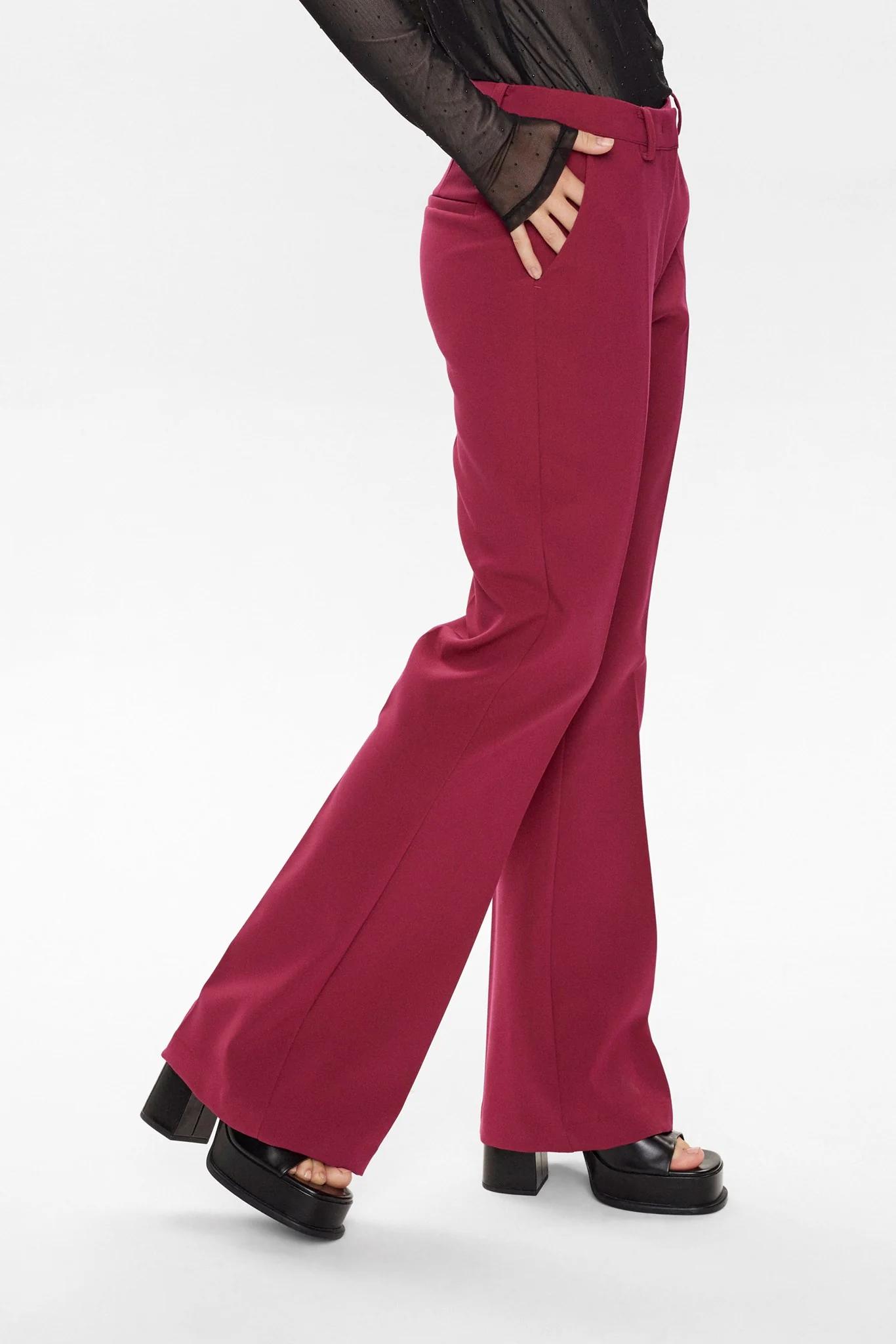 NURONJA KENDALL PANT - Beet Red - Image 6