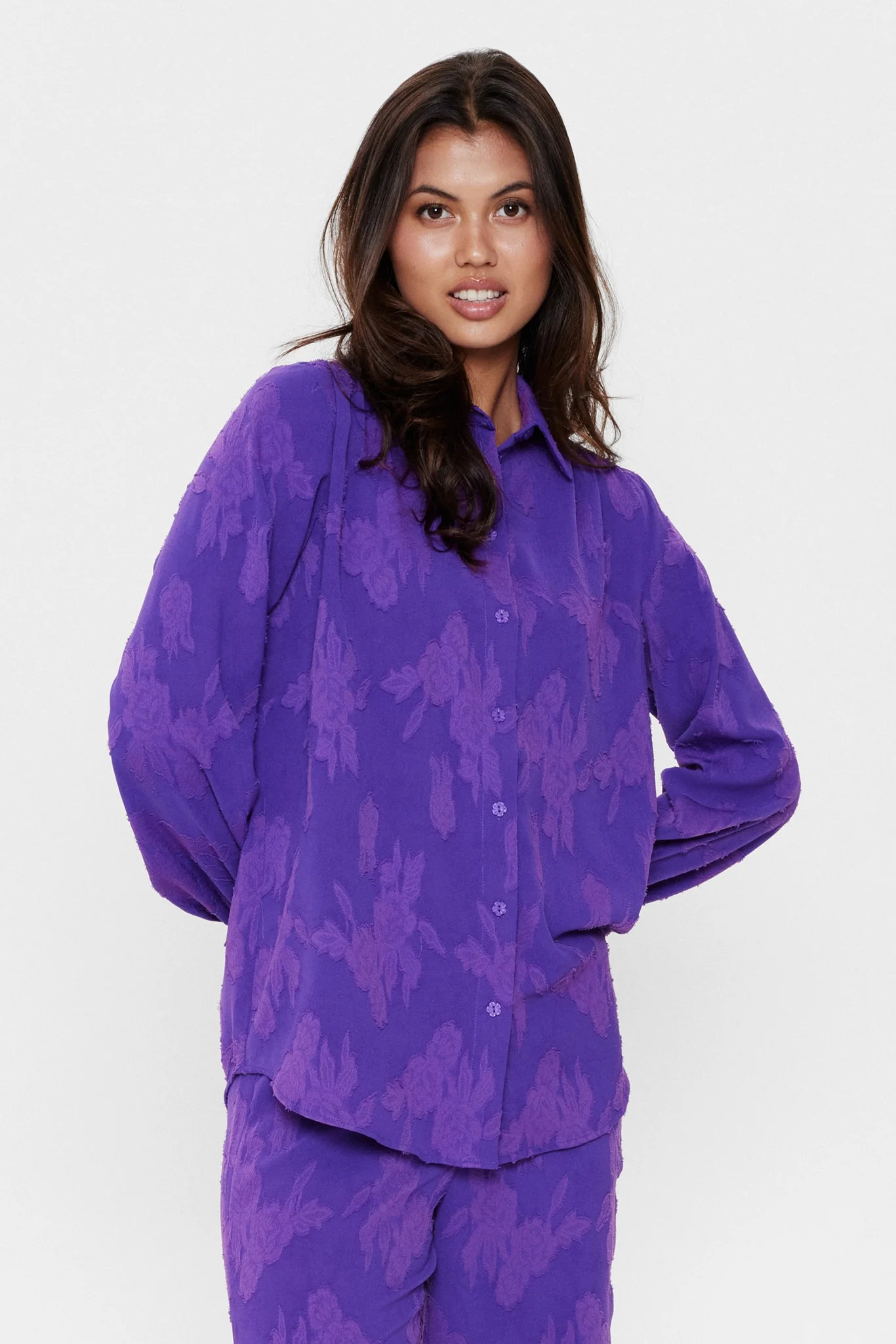 NUROSEMARIE SHIRT - Tillandsia Purple