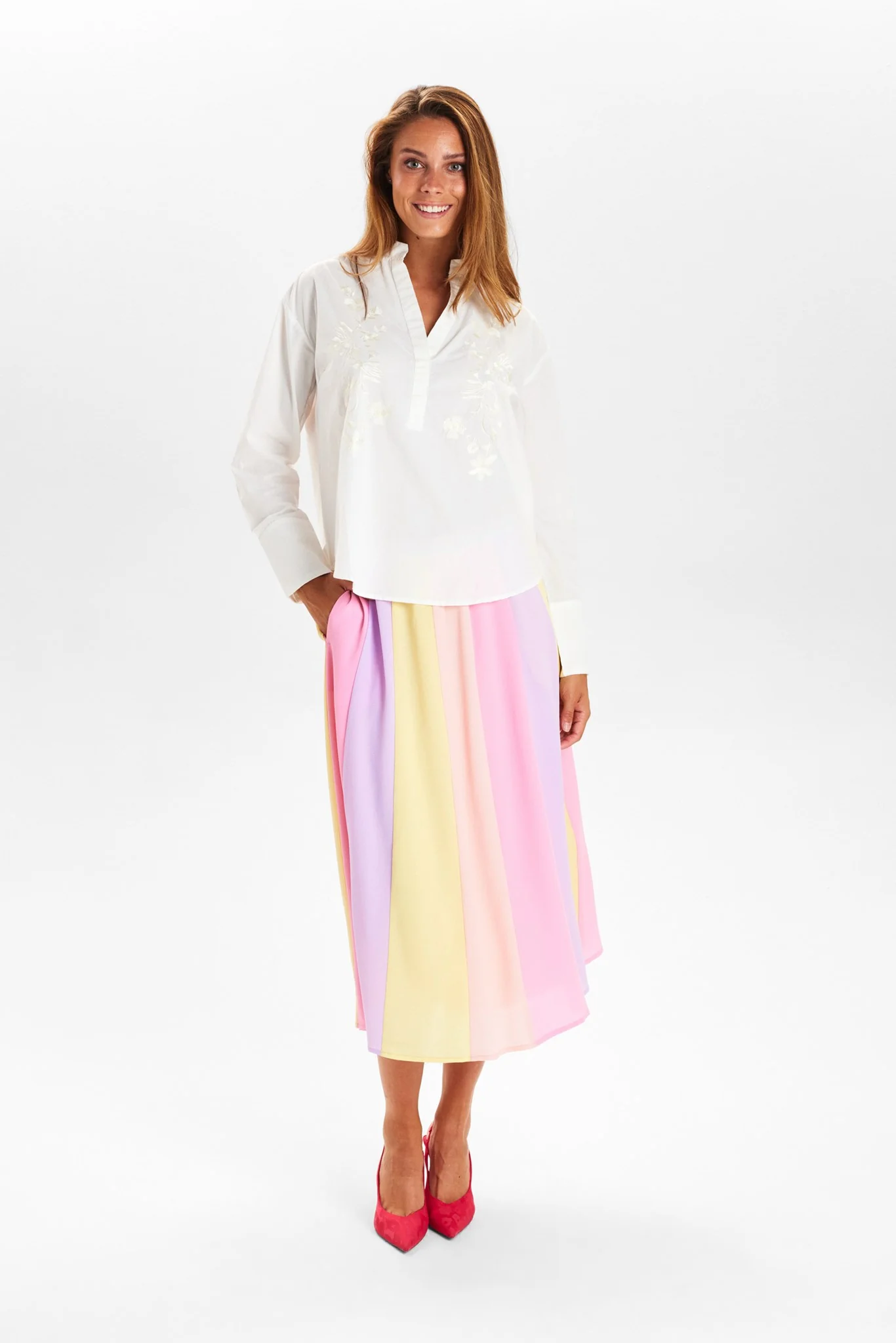 NUROSEMARY SHIRT  - Bright White - Image 3