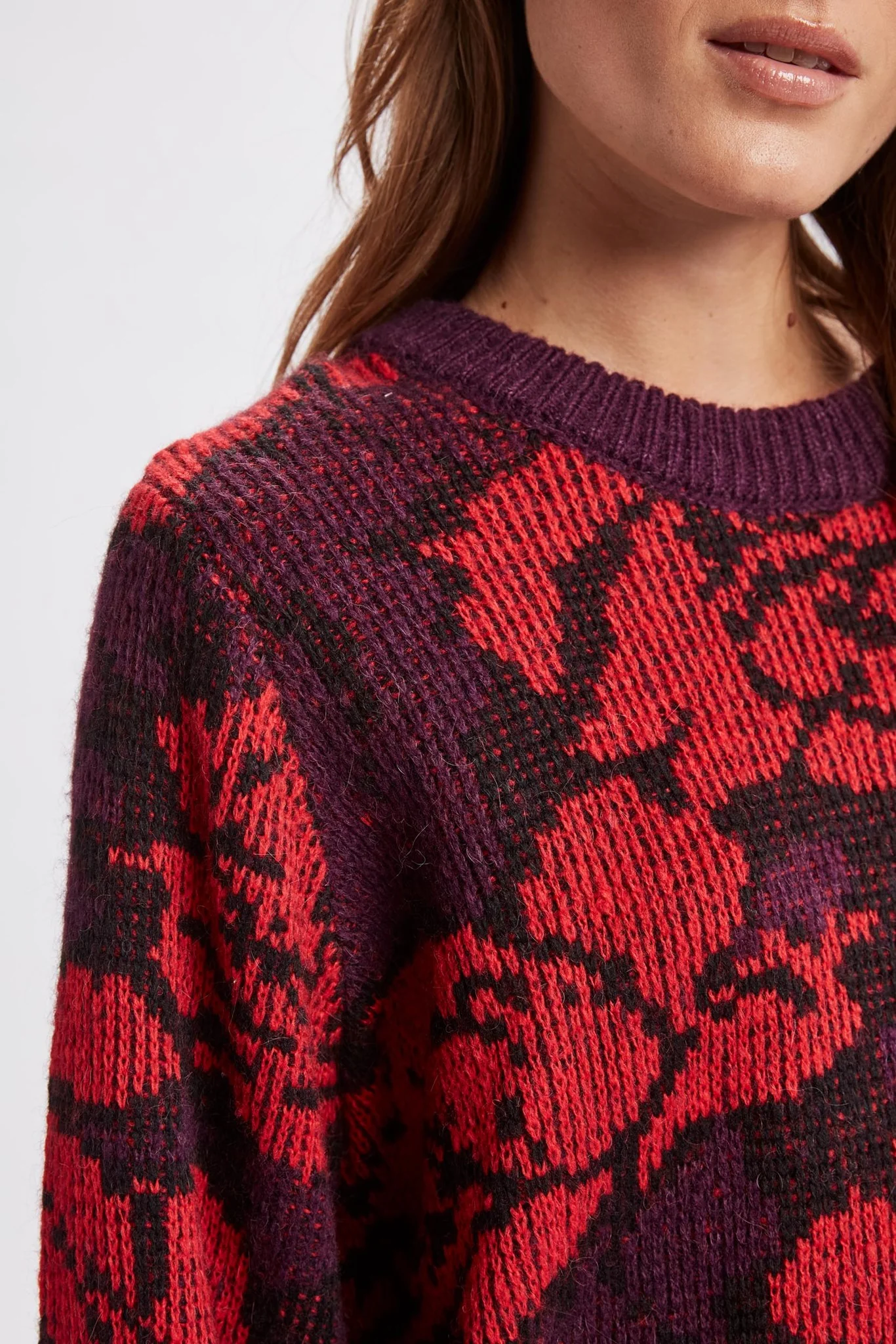 NUROSEY PULLOVER - Flame Scarlet - Image 4