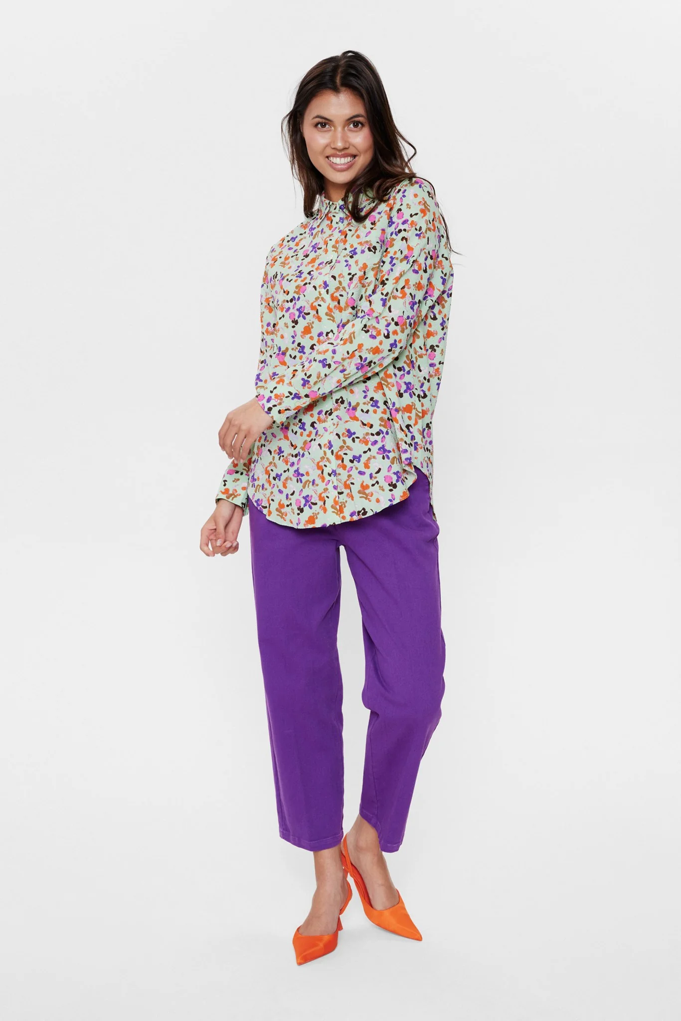 NURUBINA SHIRT - Grayed Jade - Image 3