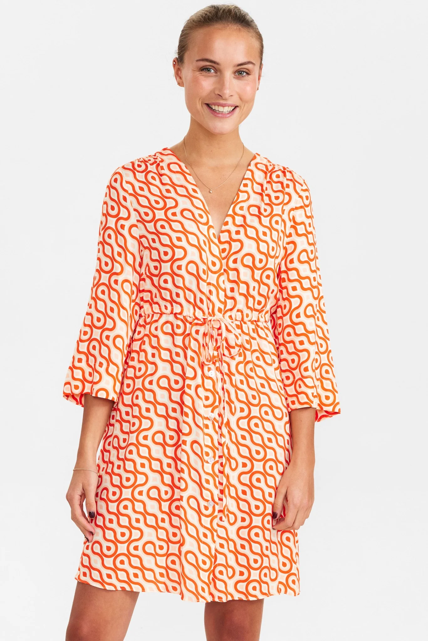 NURUBY DRESS - Cherry Tomato