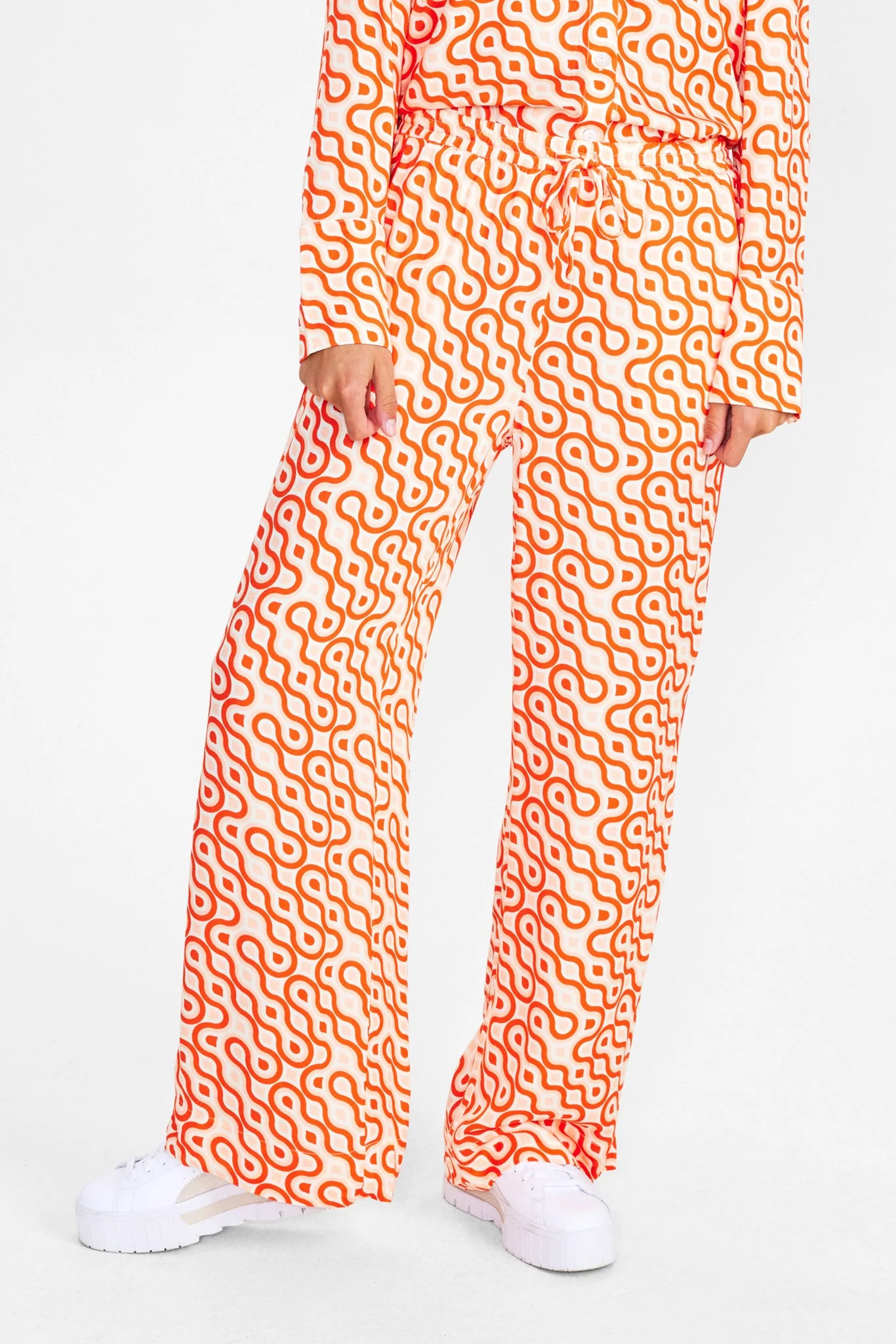 NURUBY PANTS - Cherry Tomato
