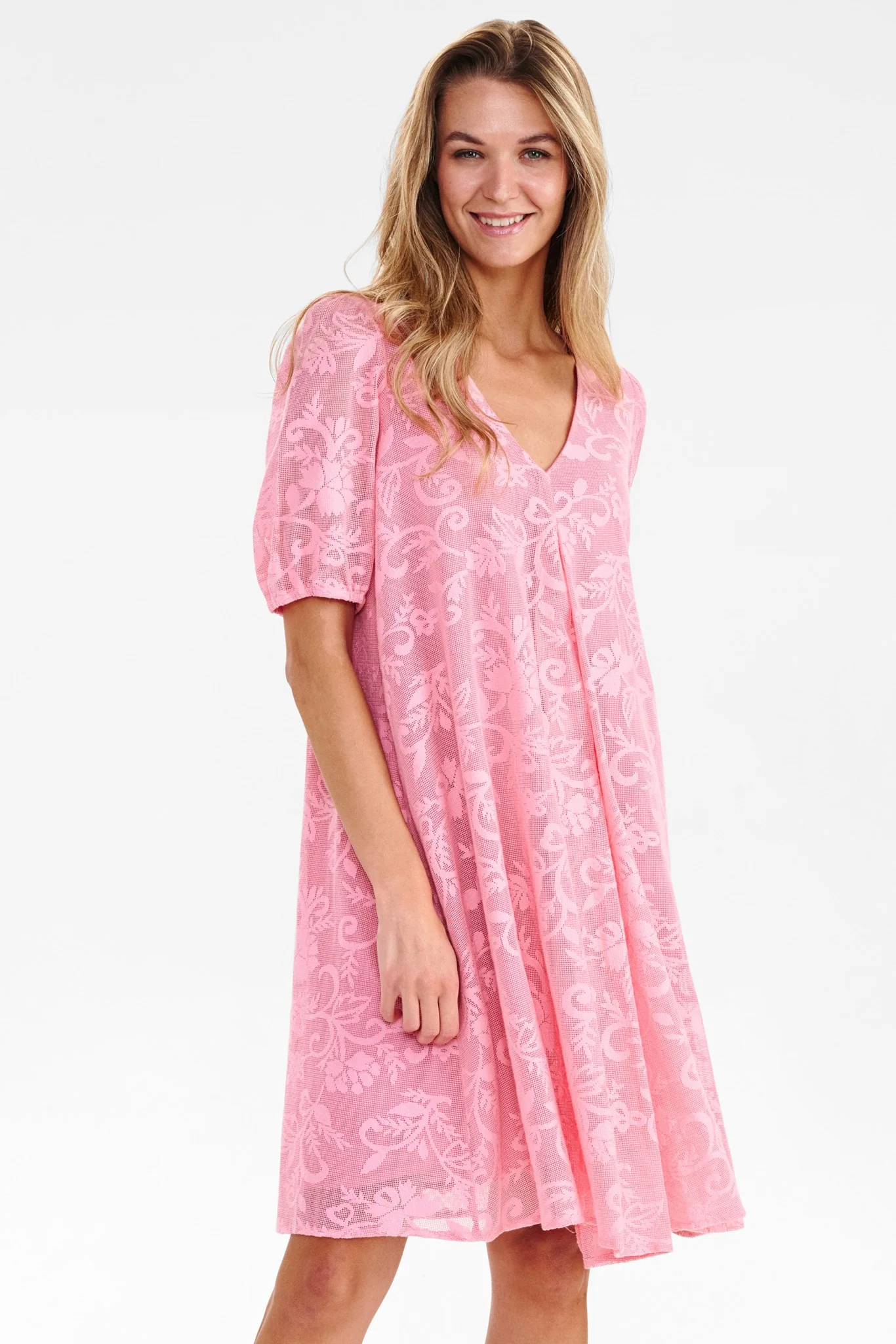 NURYLE DRESS - Plumeria