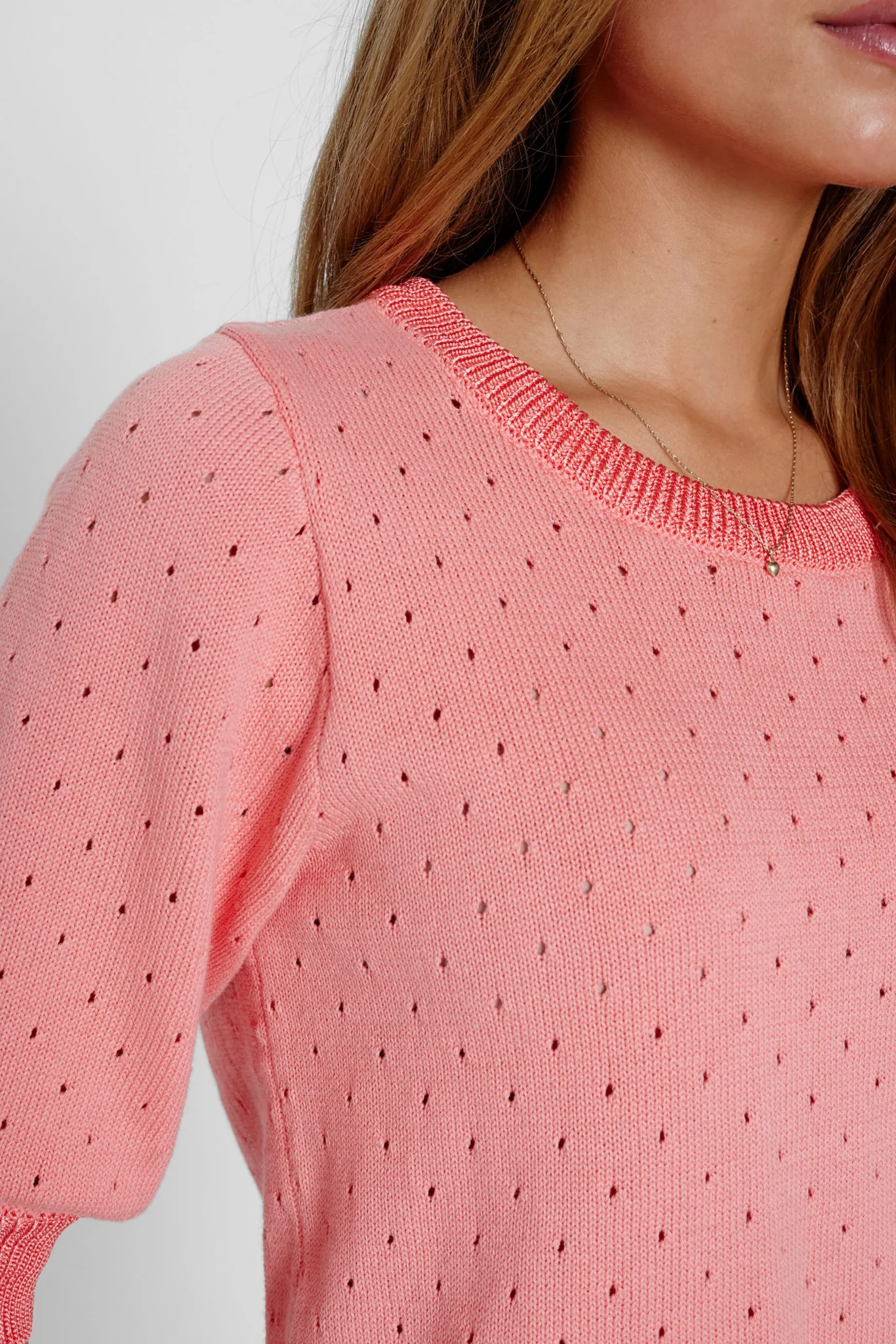 NUSADIE SS PULLOVER - Shell Pink - Image 5