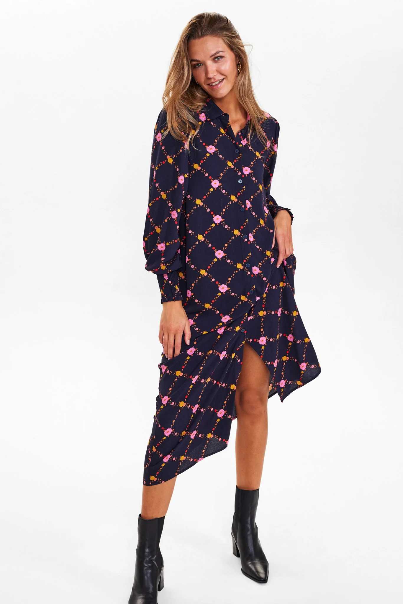NUSANDRINE DRESS - Dark Sapphire - Image 6