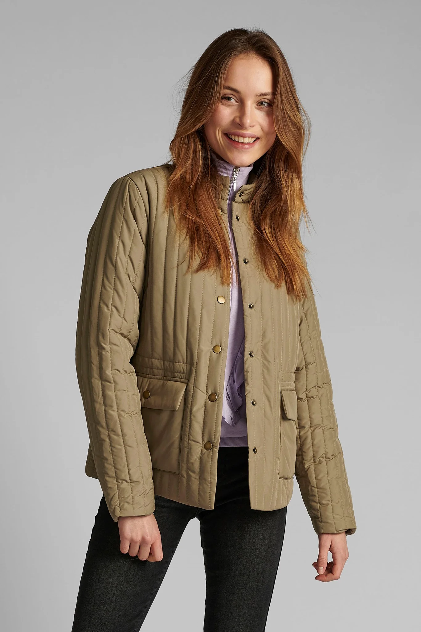 NUSANDY JACKET - Tannin