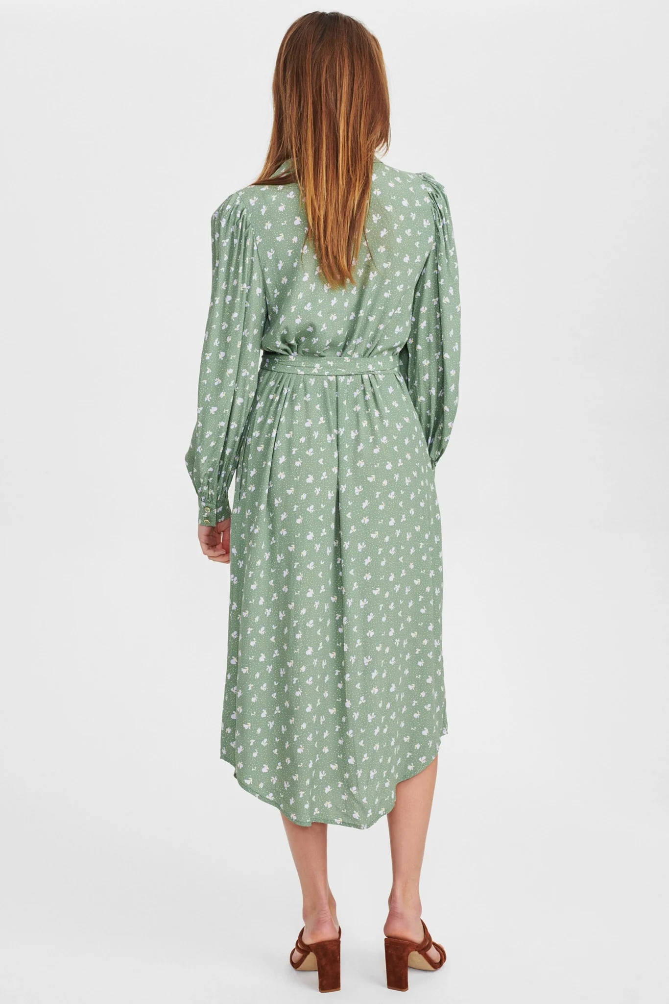NUSARAH LS DRESS - Sea Spray - Image 2