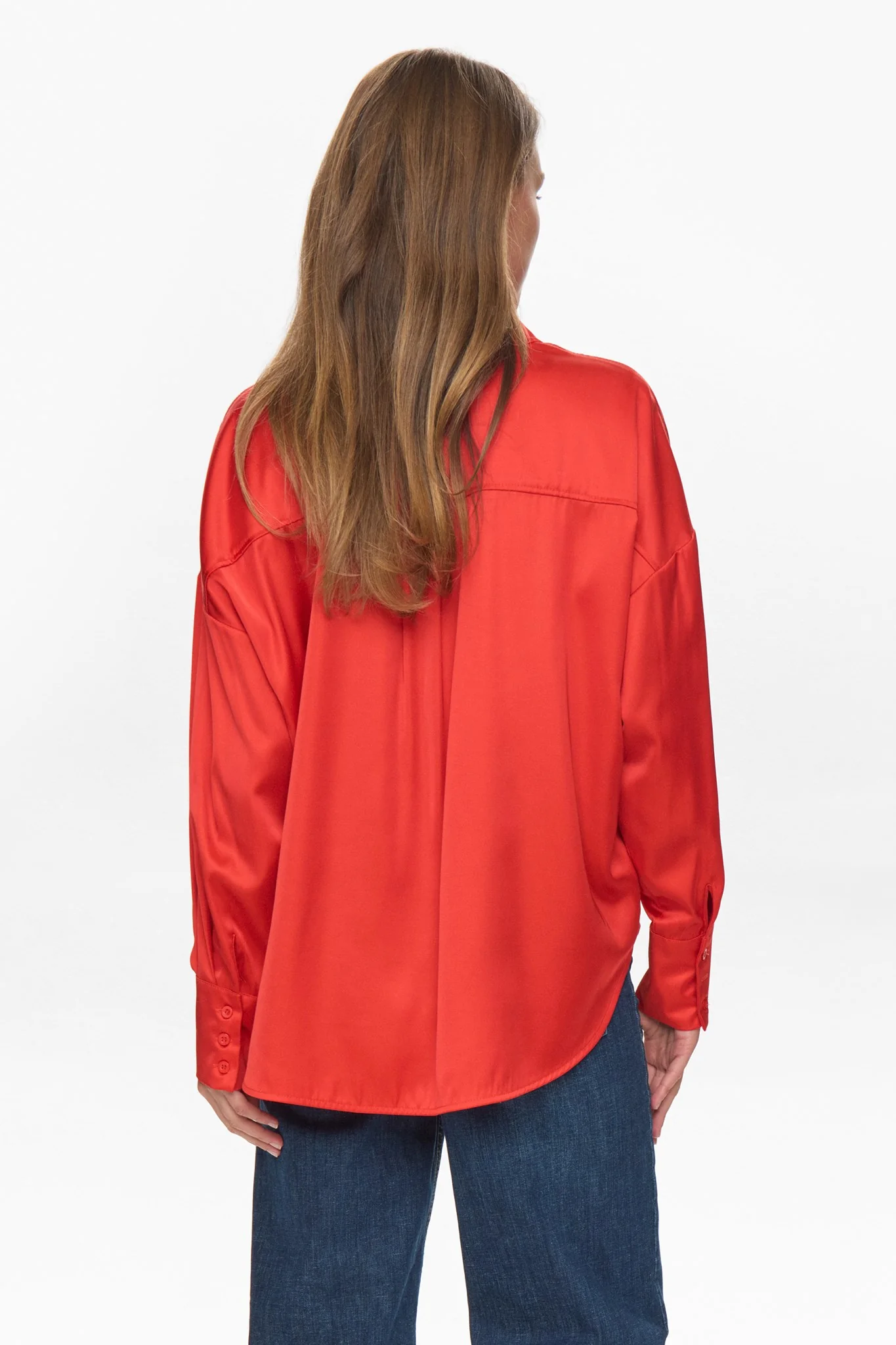 NUSATTI SHIRT - Fiery Red - Image 2