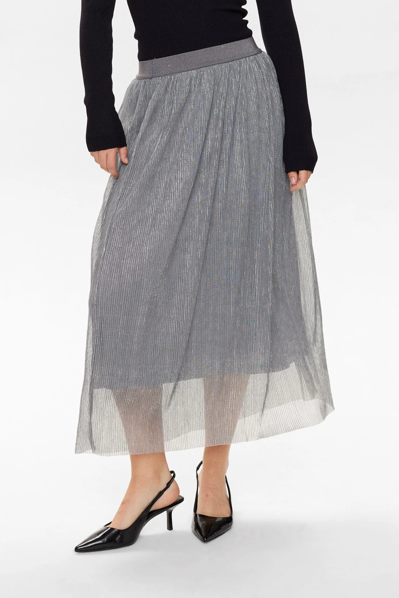 NUSEA SKIRT - Silver