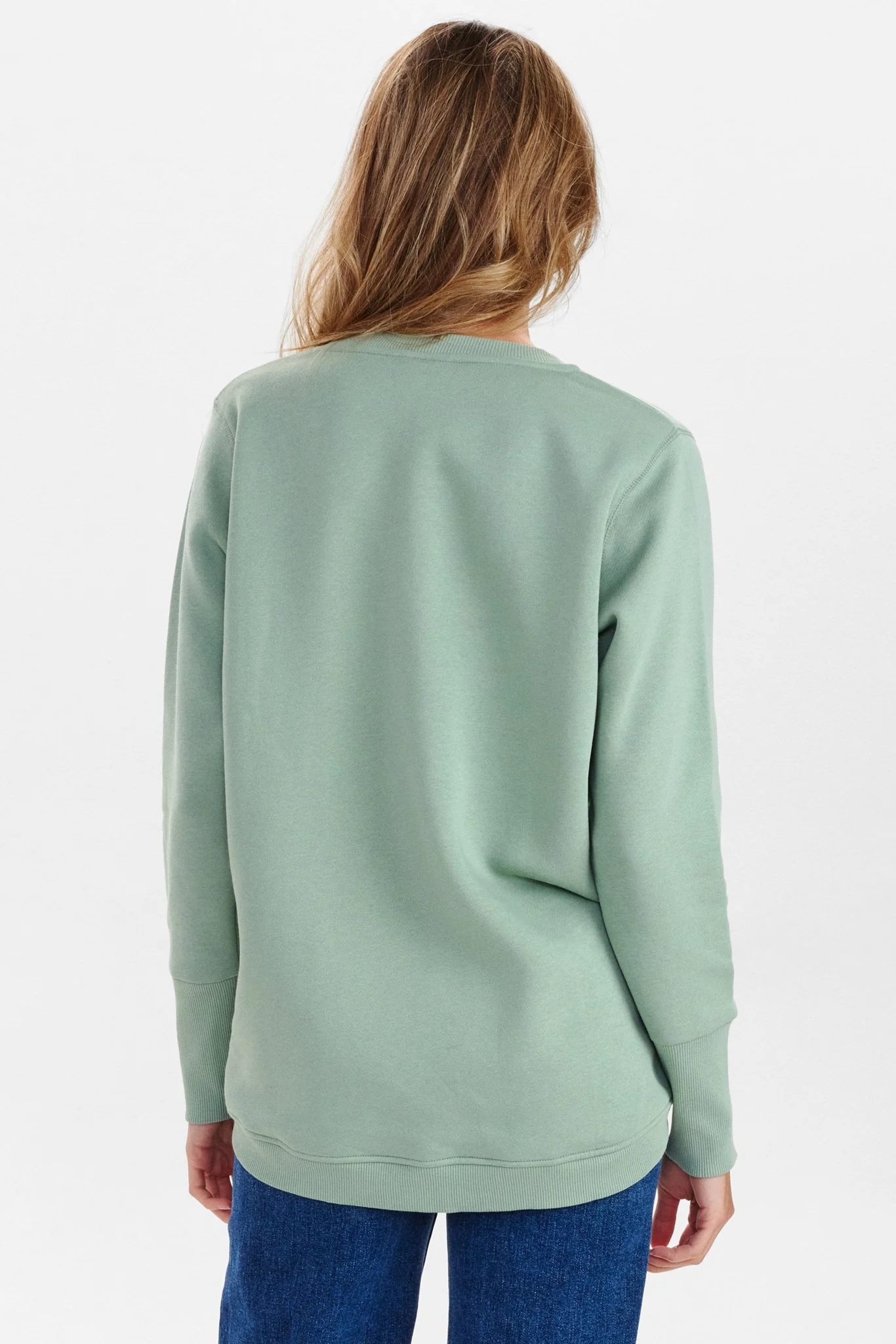 NUSEINNA SWEAT - Grayed Jade - Image 2