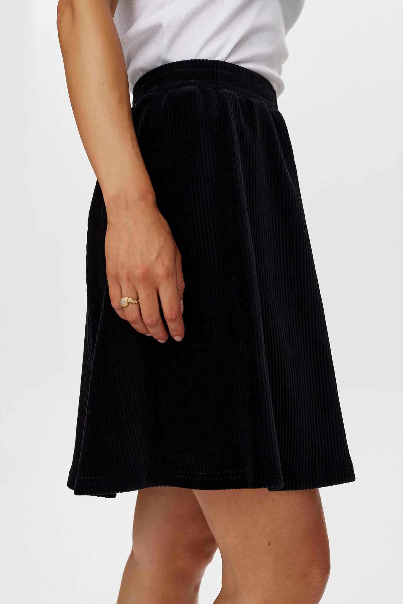 NUSELMA SKIRT  - Caviar - Image 4