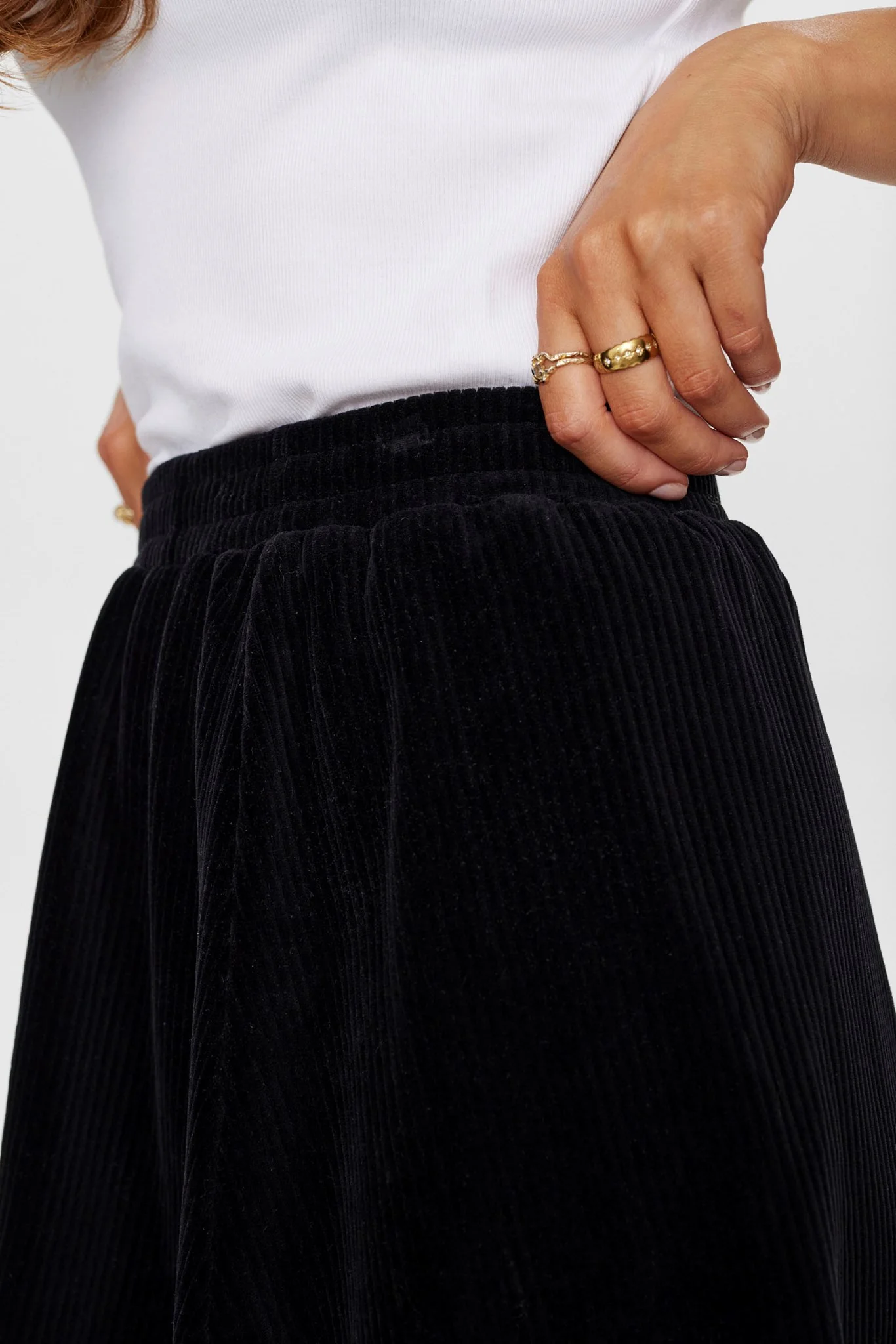 NUSELMA SKIRT  - Caviar - Image 5