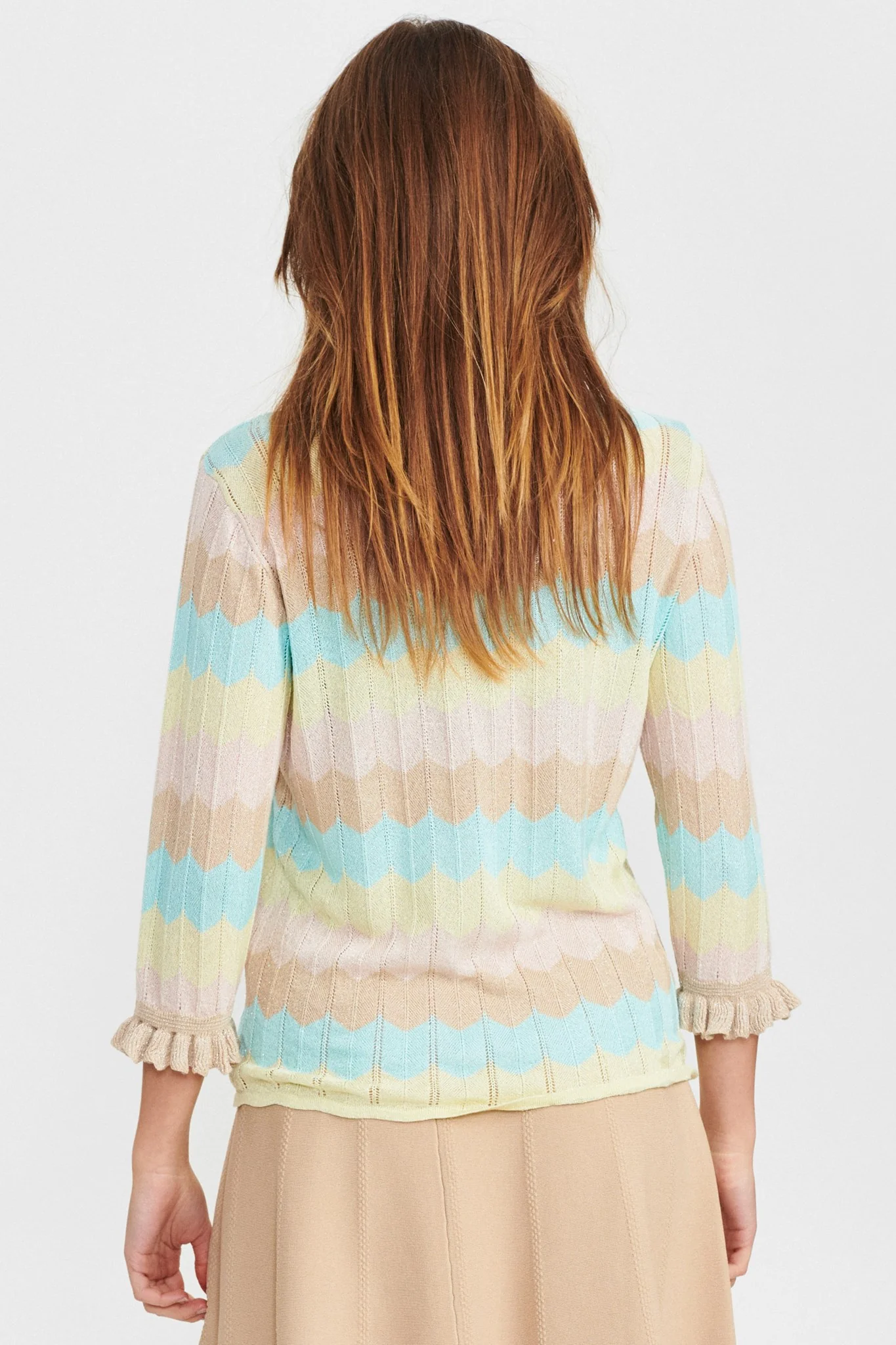 NUSERENA CARDIGAN - Popcorn - Image 2