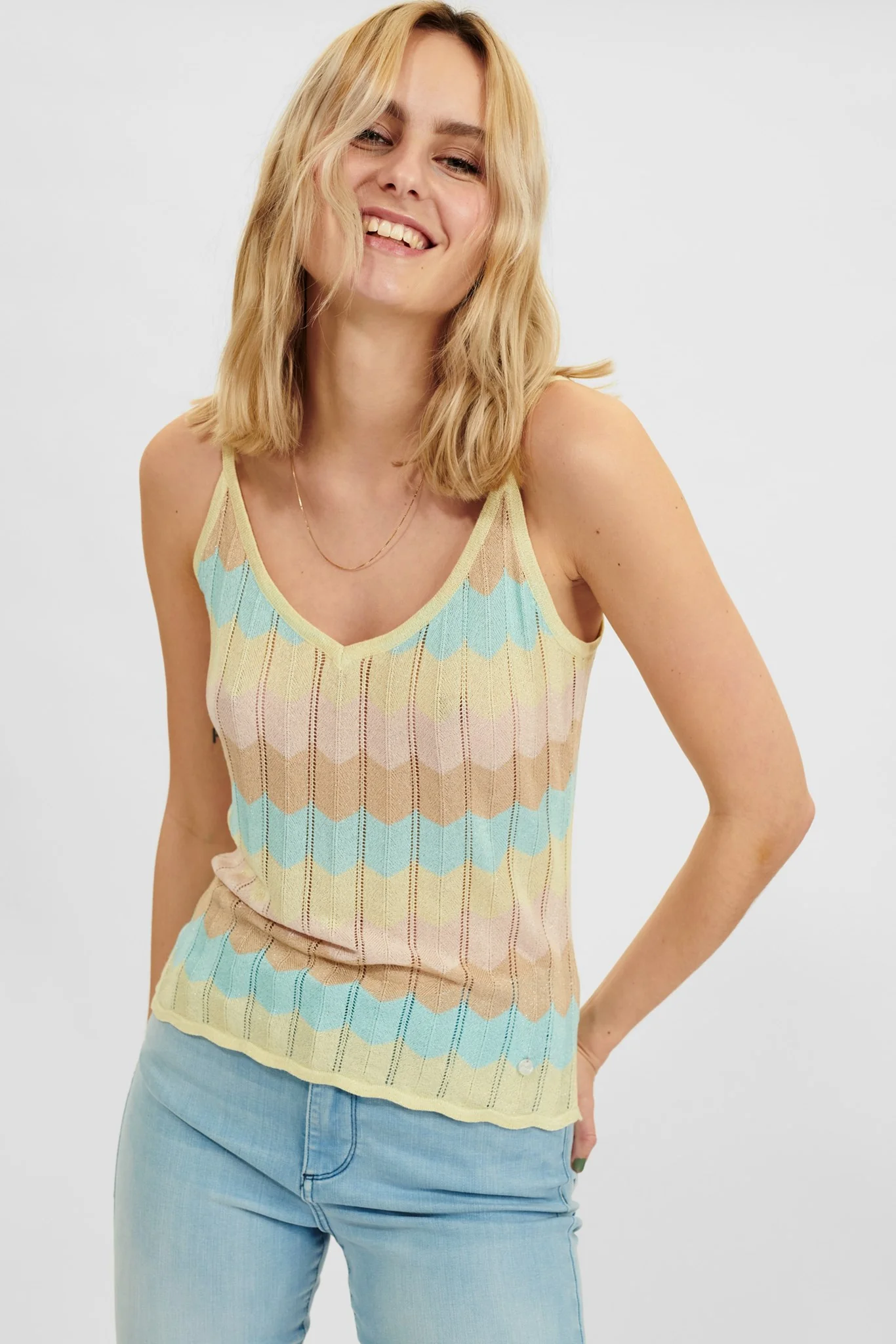 NUSERENA SINGLET - Popcorn - Image 6