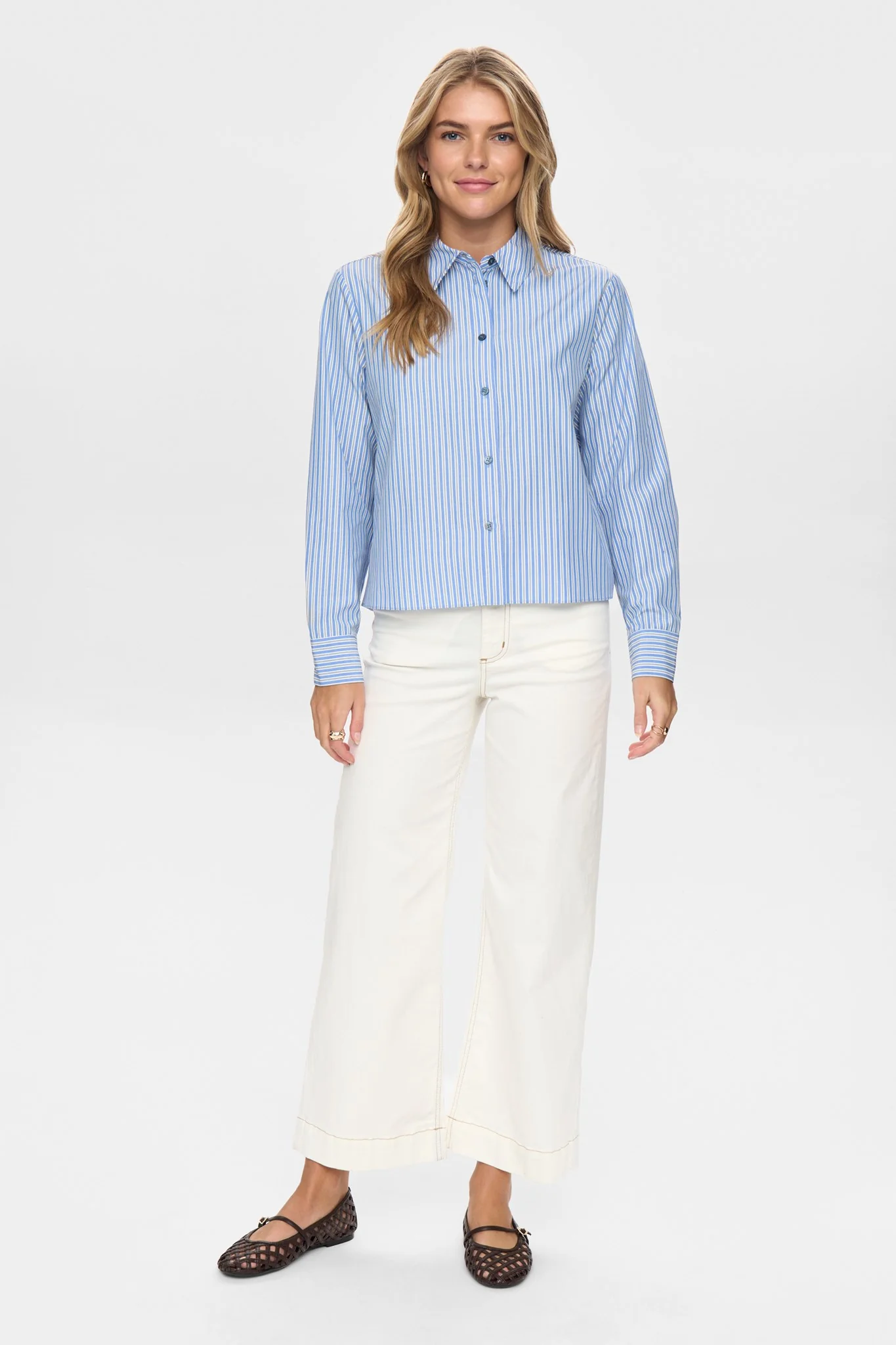 NUSHAYLA SHIRT - Hydrangea - Image 3