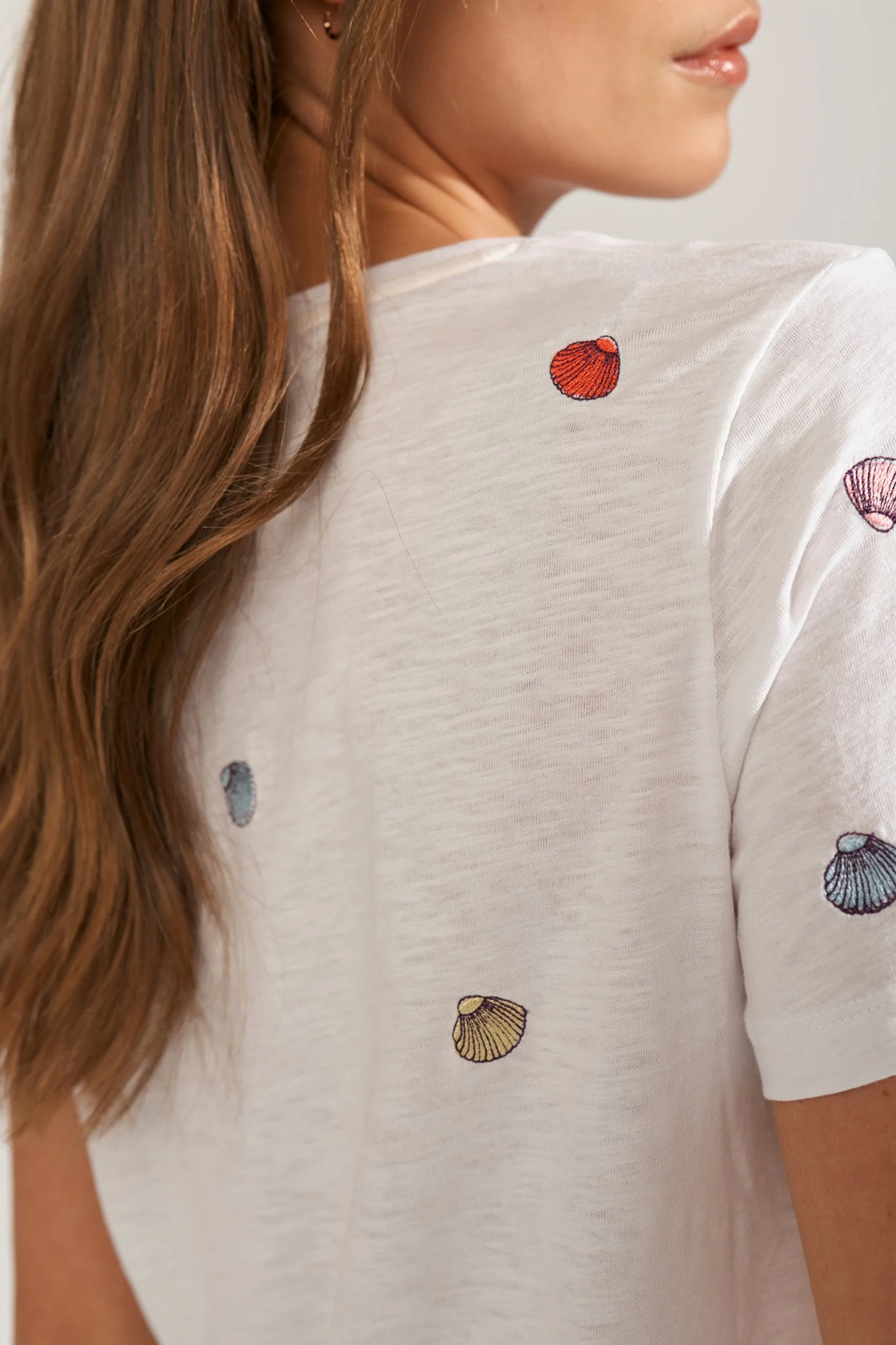 NUSHELLPA T-SHIRT - GOTS - Bright White - Image 5