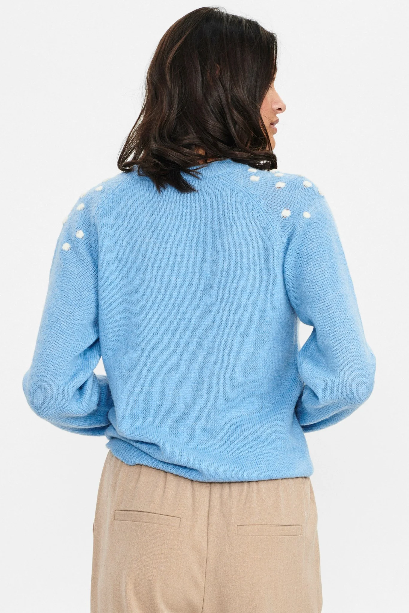NUSHERIDAN PULLOVER - Della Robbia Blue - Image 2