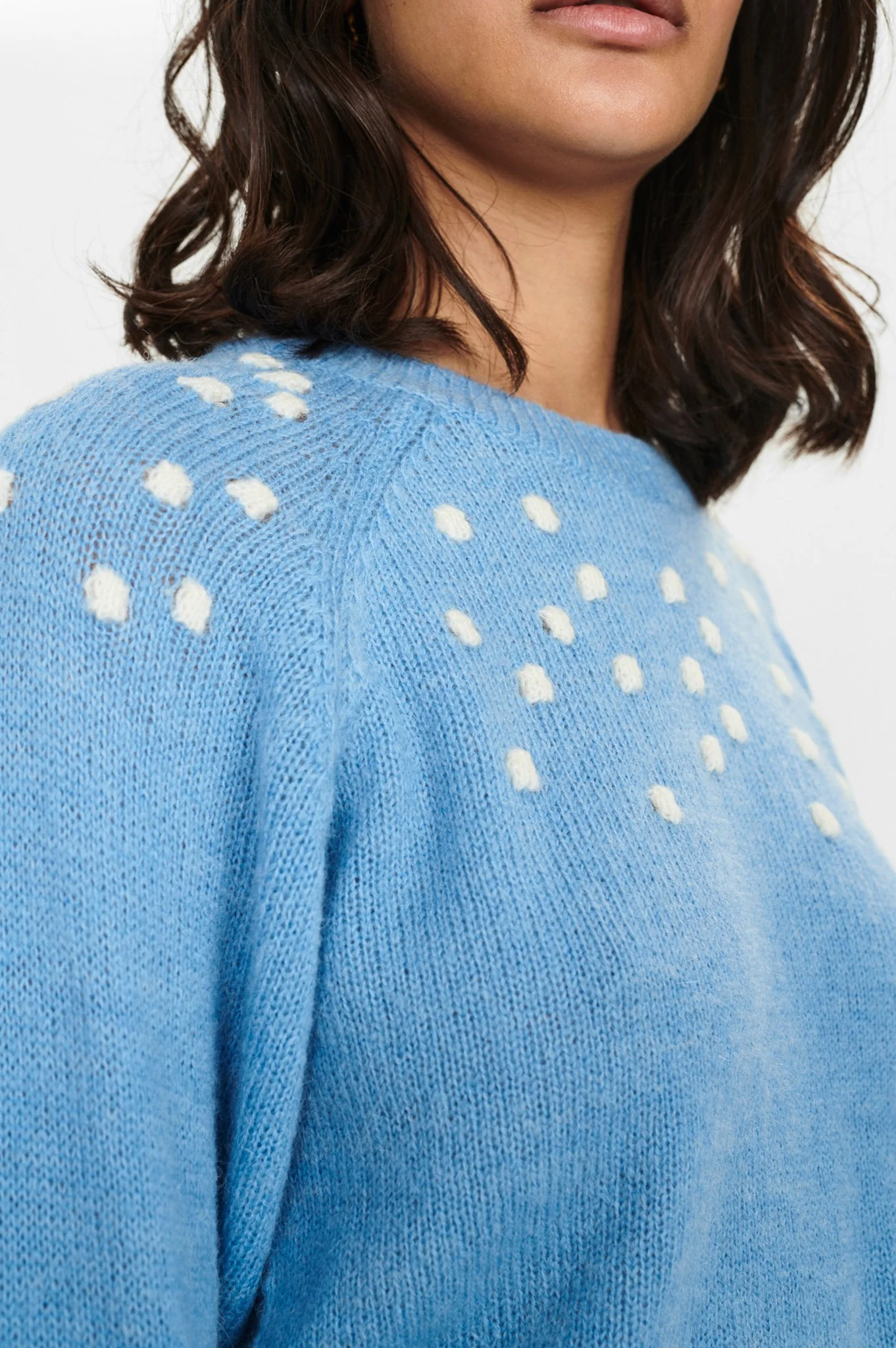 NUSHERIDAN PULLOVER - Della Robbia Blue - Image 4