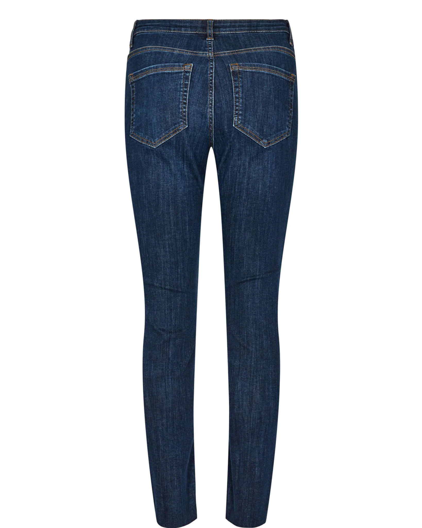 NUSIDNEY CROPPED JEANS - DARK BLUE - Dark Blue Denim - Image 2