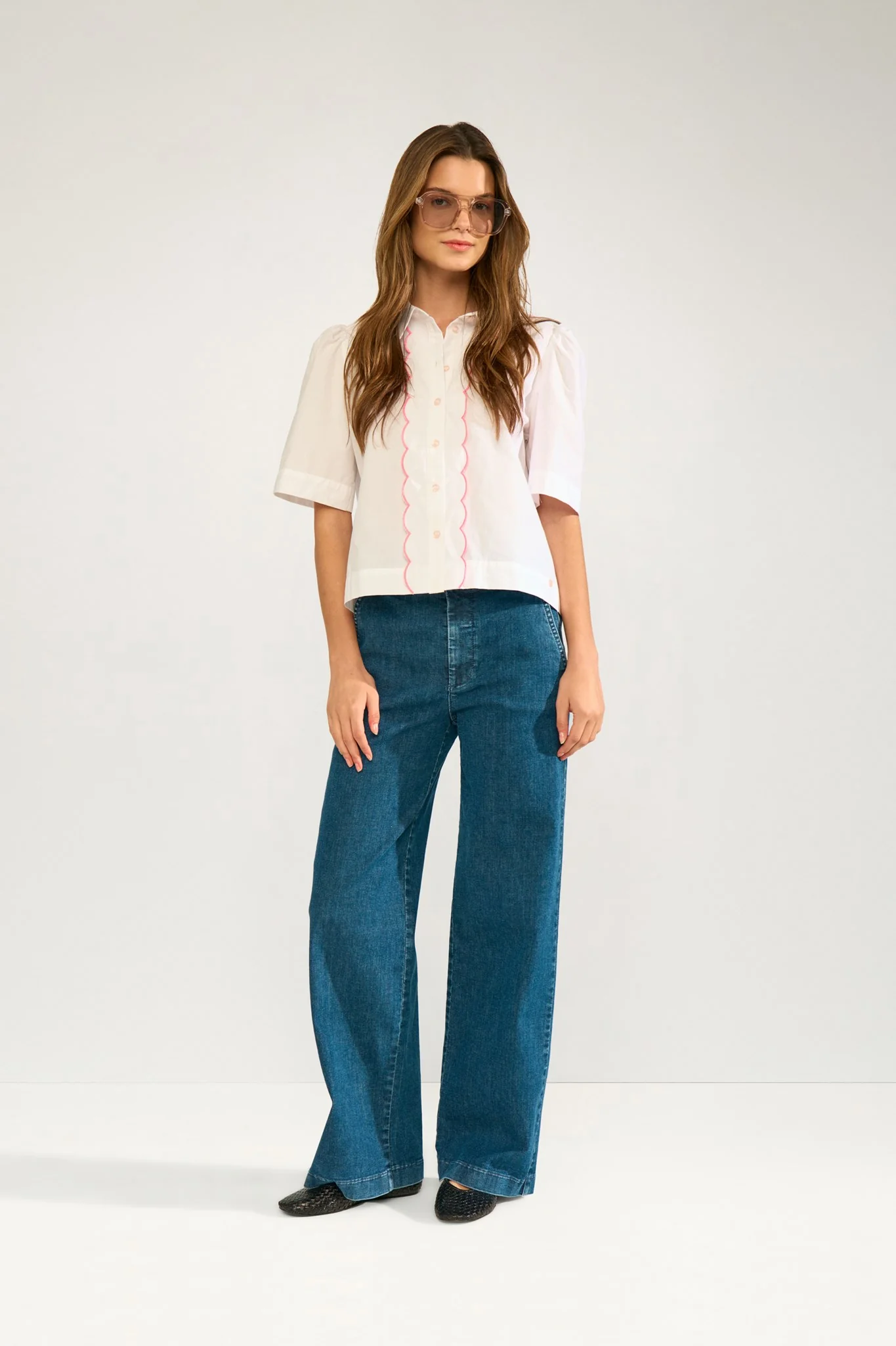 NUSIENNA SHIRT - Bright White - Image 3