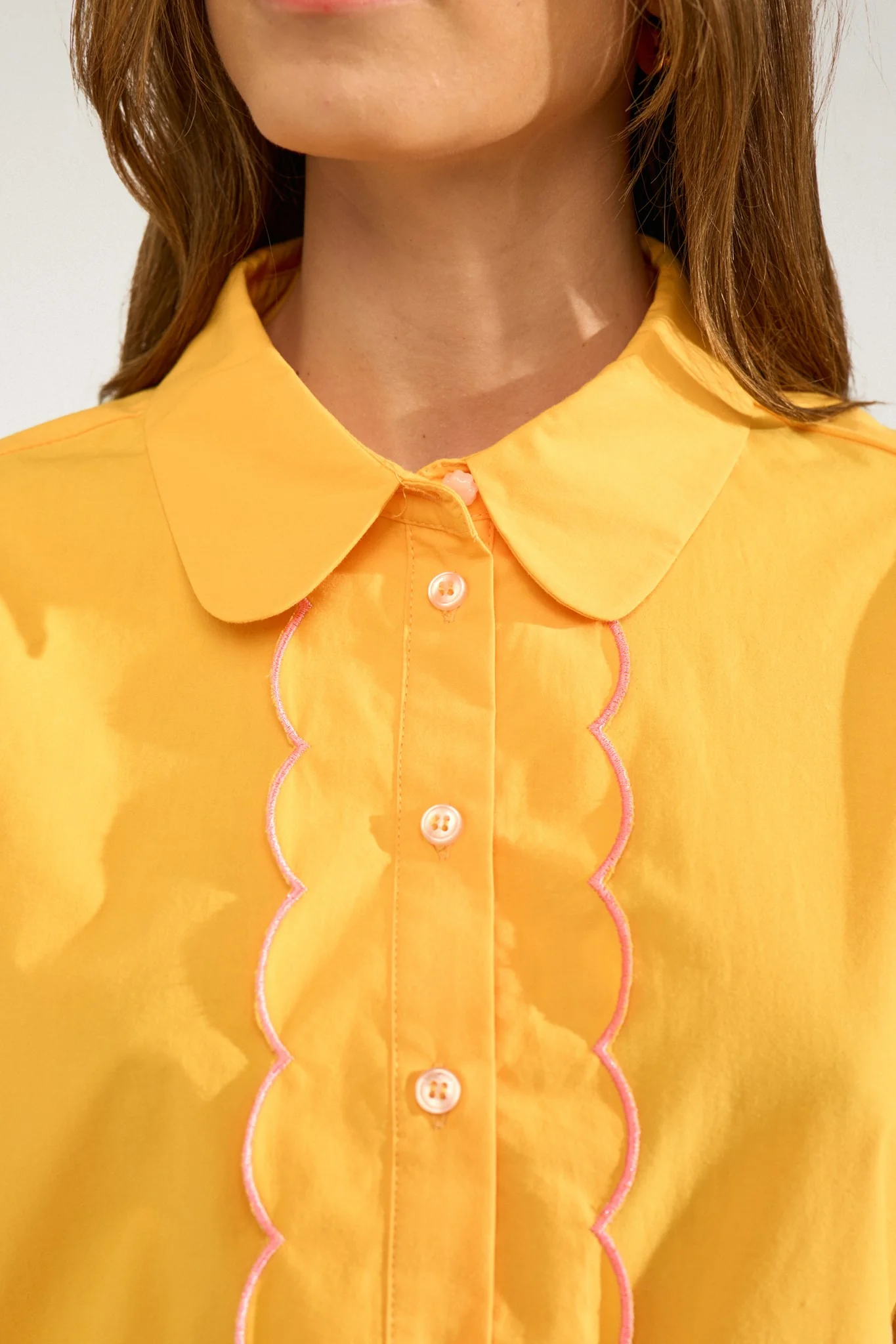 NUSIENNA SHIRT - Marigold - Image 4