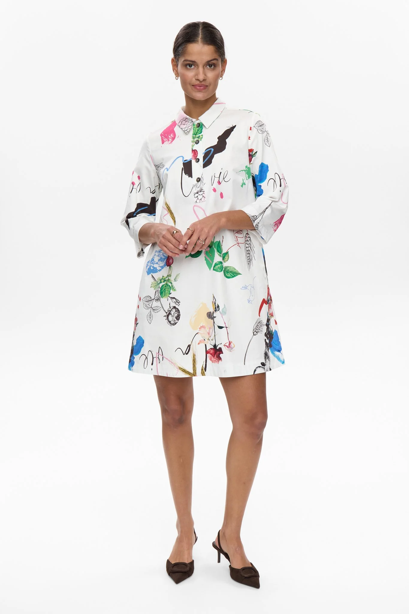 NUSILJA SHIRT DRESS - Pristine - Image 3
