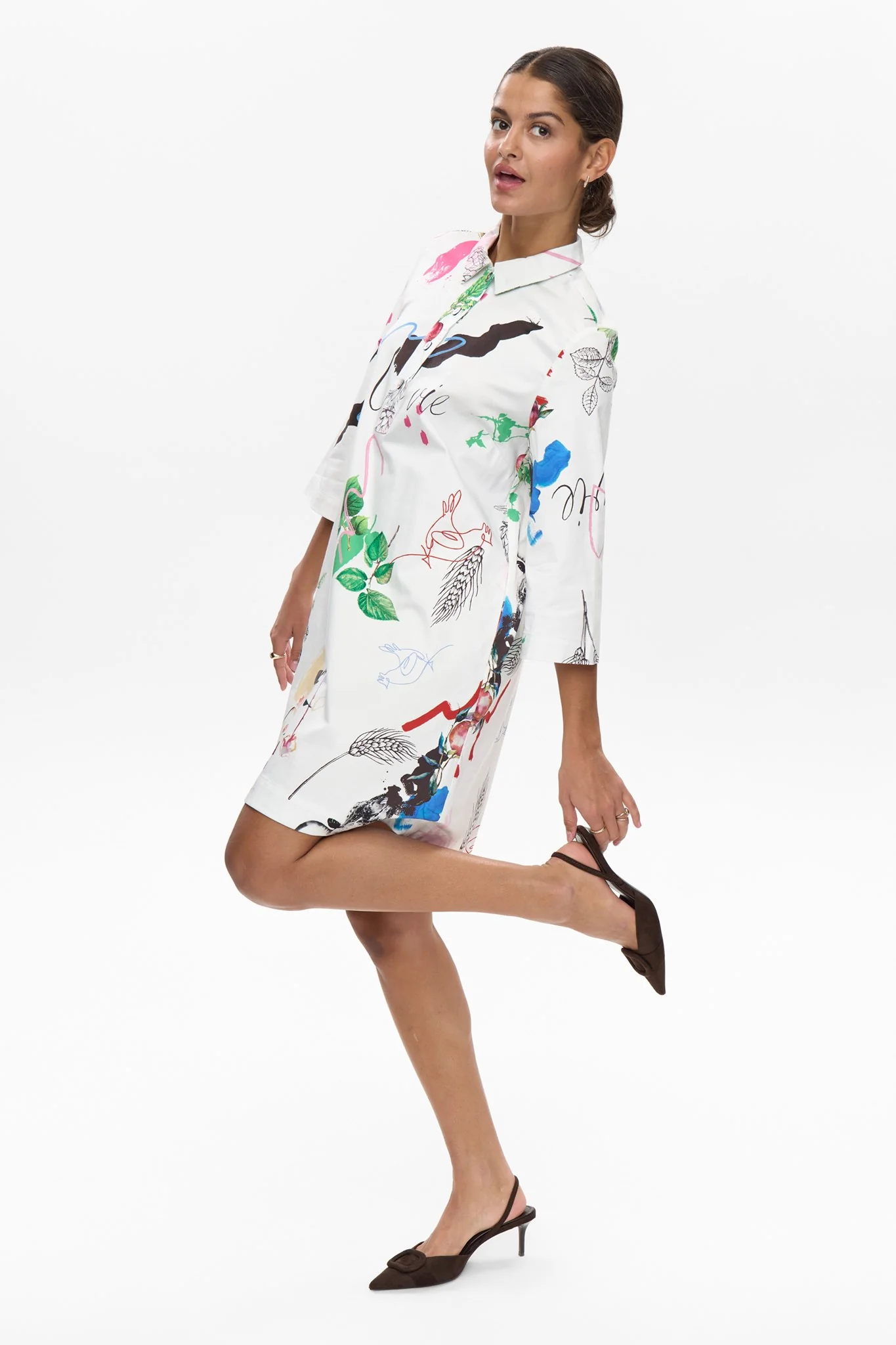 NUSILJA SHIRT DRESS - Pristine - Image 6